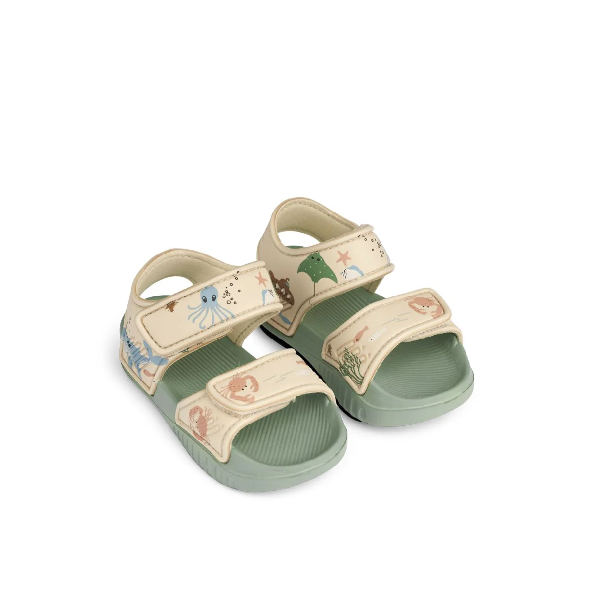 Blumer EVA Strap Sandals - Peach / Sea shell