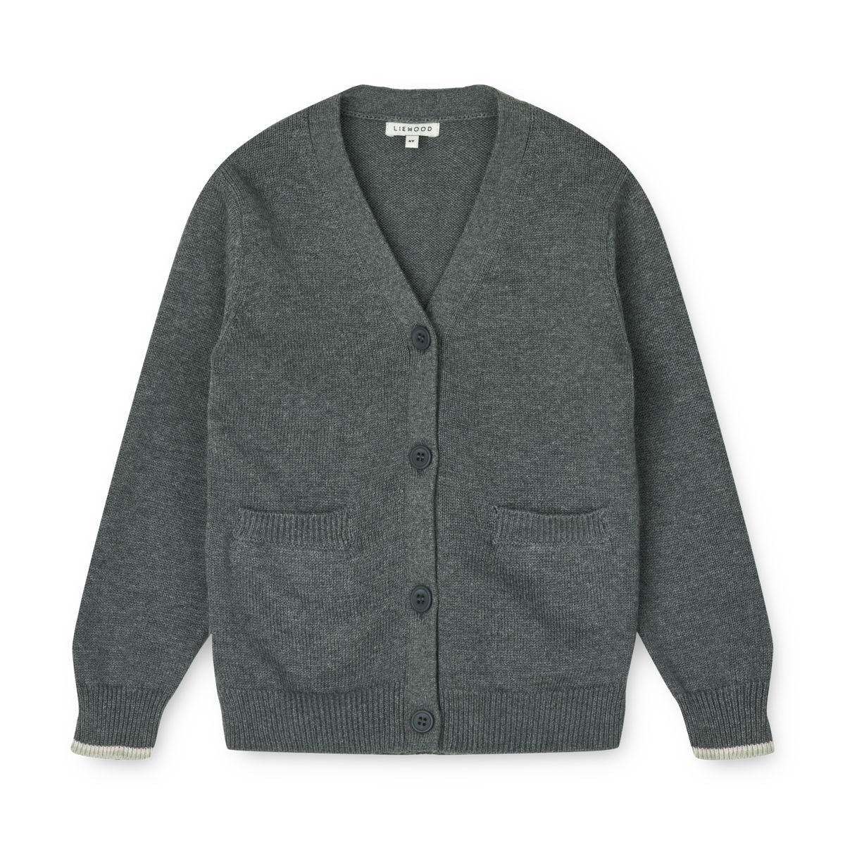 Memphis Cardigan - Grey melange