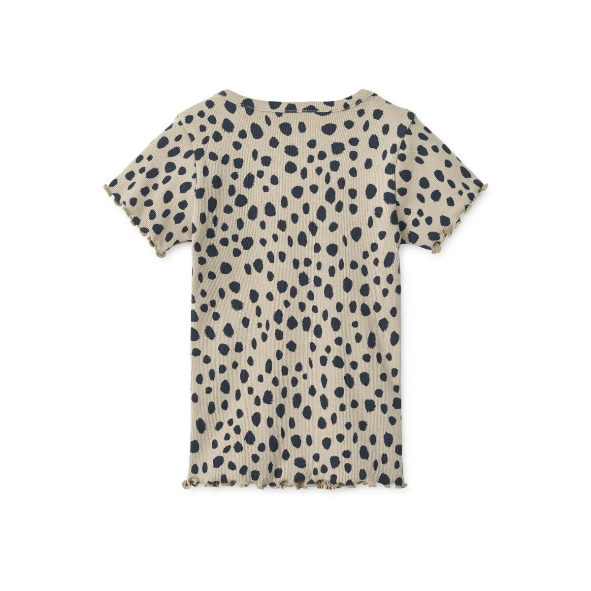 Nieve rib t-shirt - Leo spots / Mist