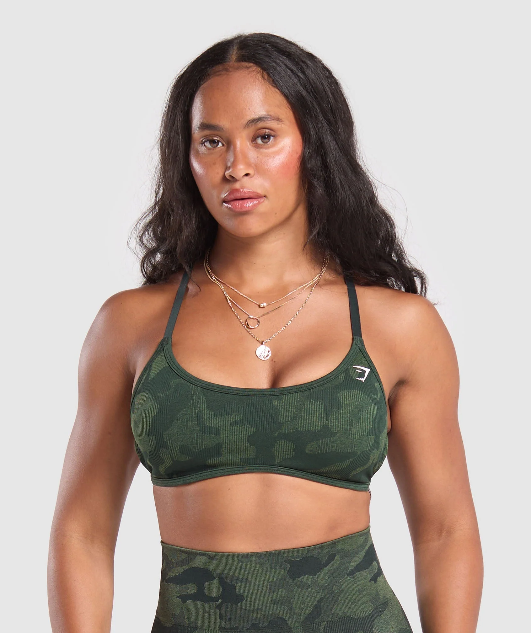 Adapt Camo Cross Back Sports Bra