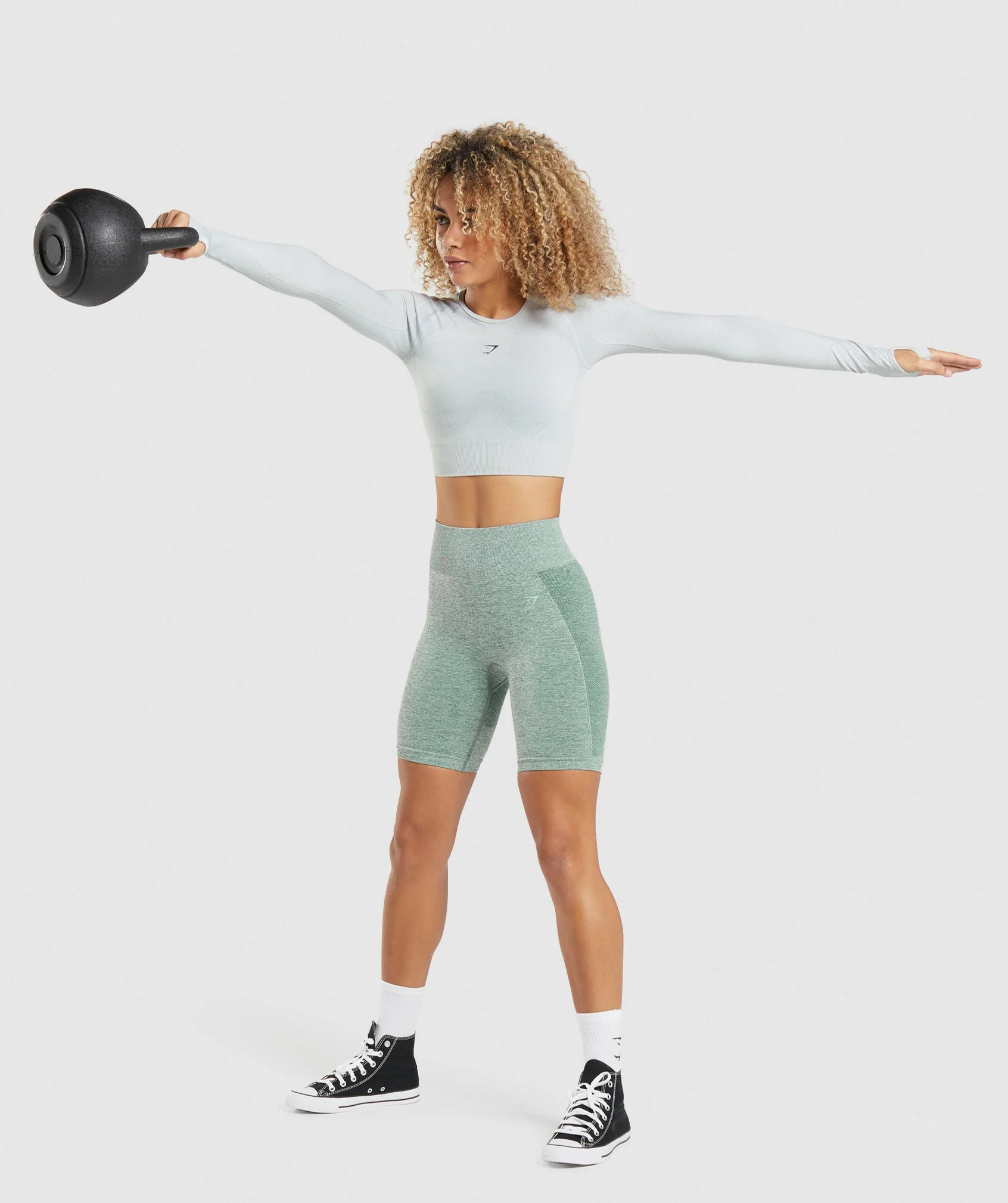 Flex Sports Long Sleeve Crop Top