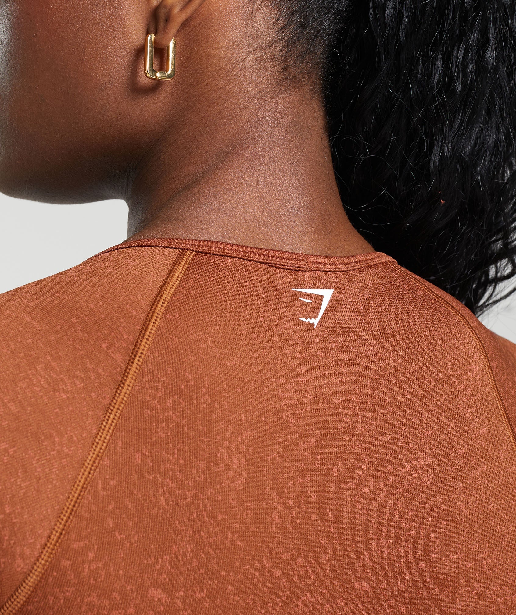 Adapt Fleck Seamless Crop Top