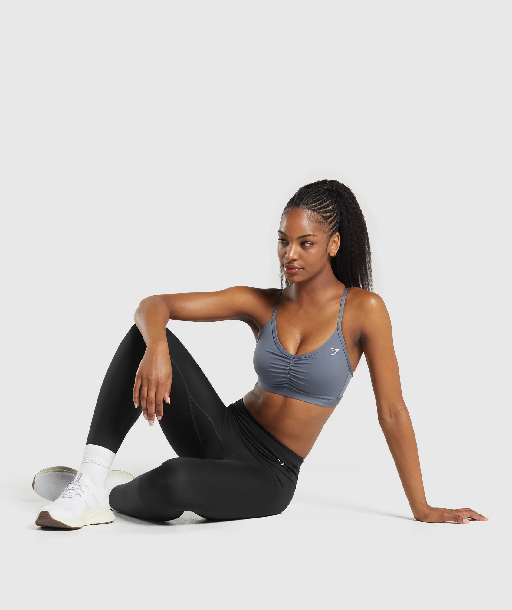 Ruched Sports Bra
