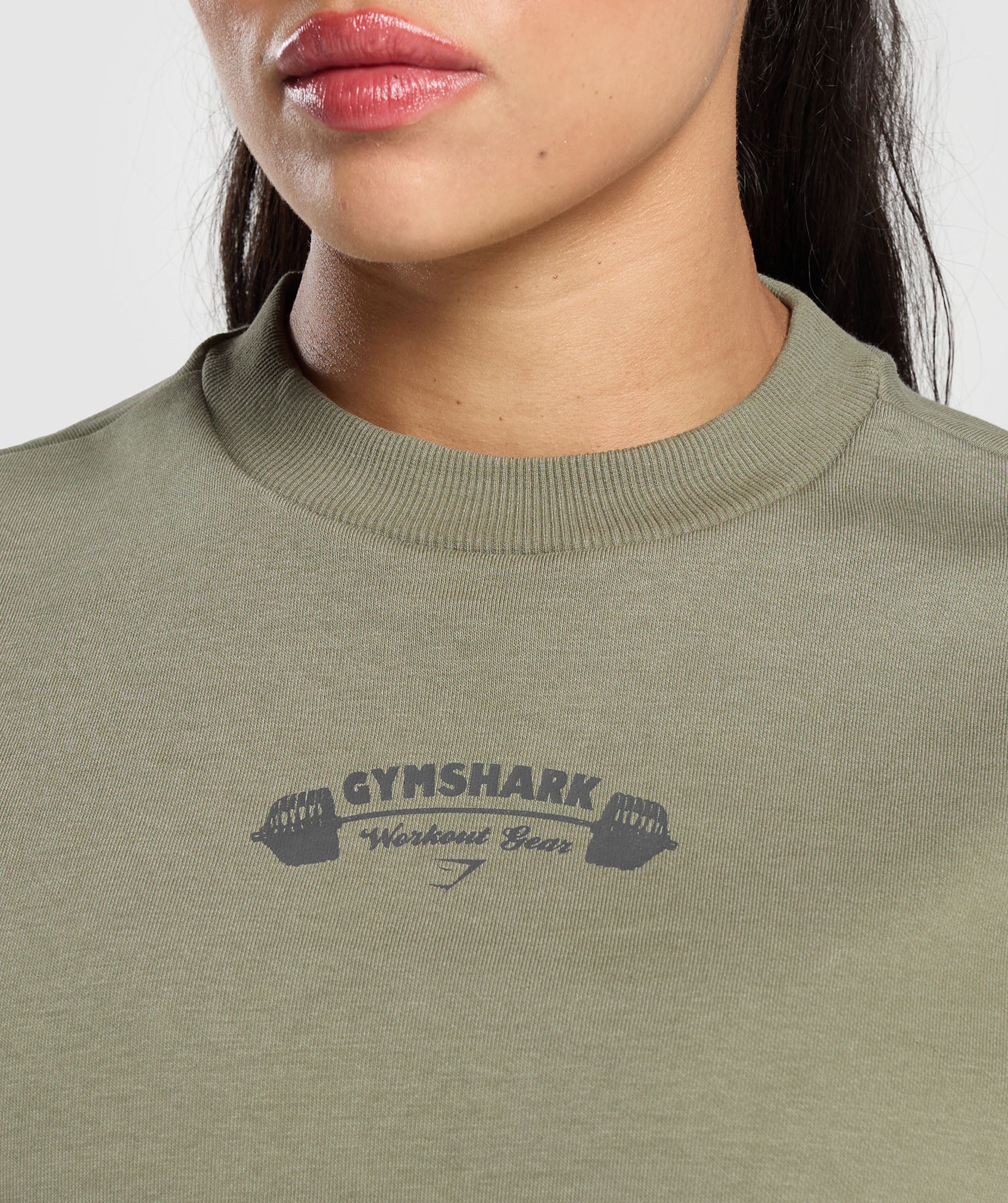 Workout Gear Oversized Sweatshirt