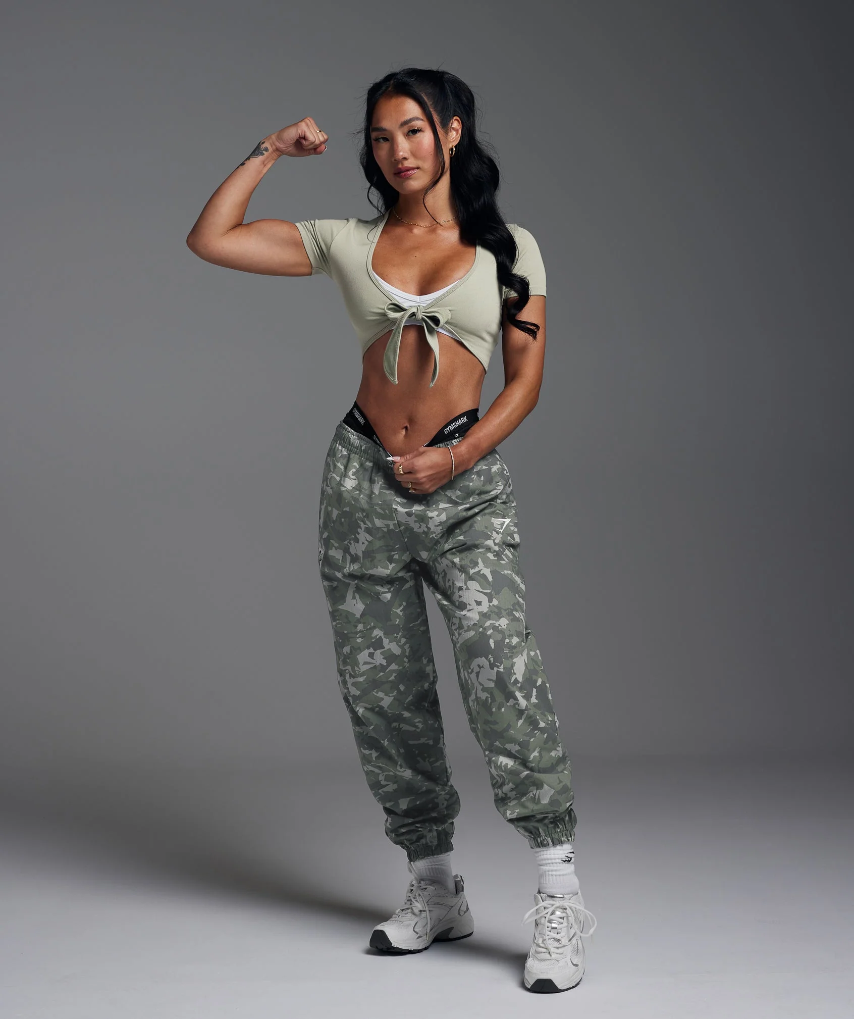 Gains Seamless Fitted Crop Top