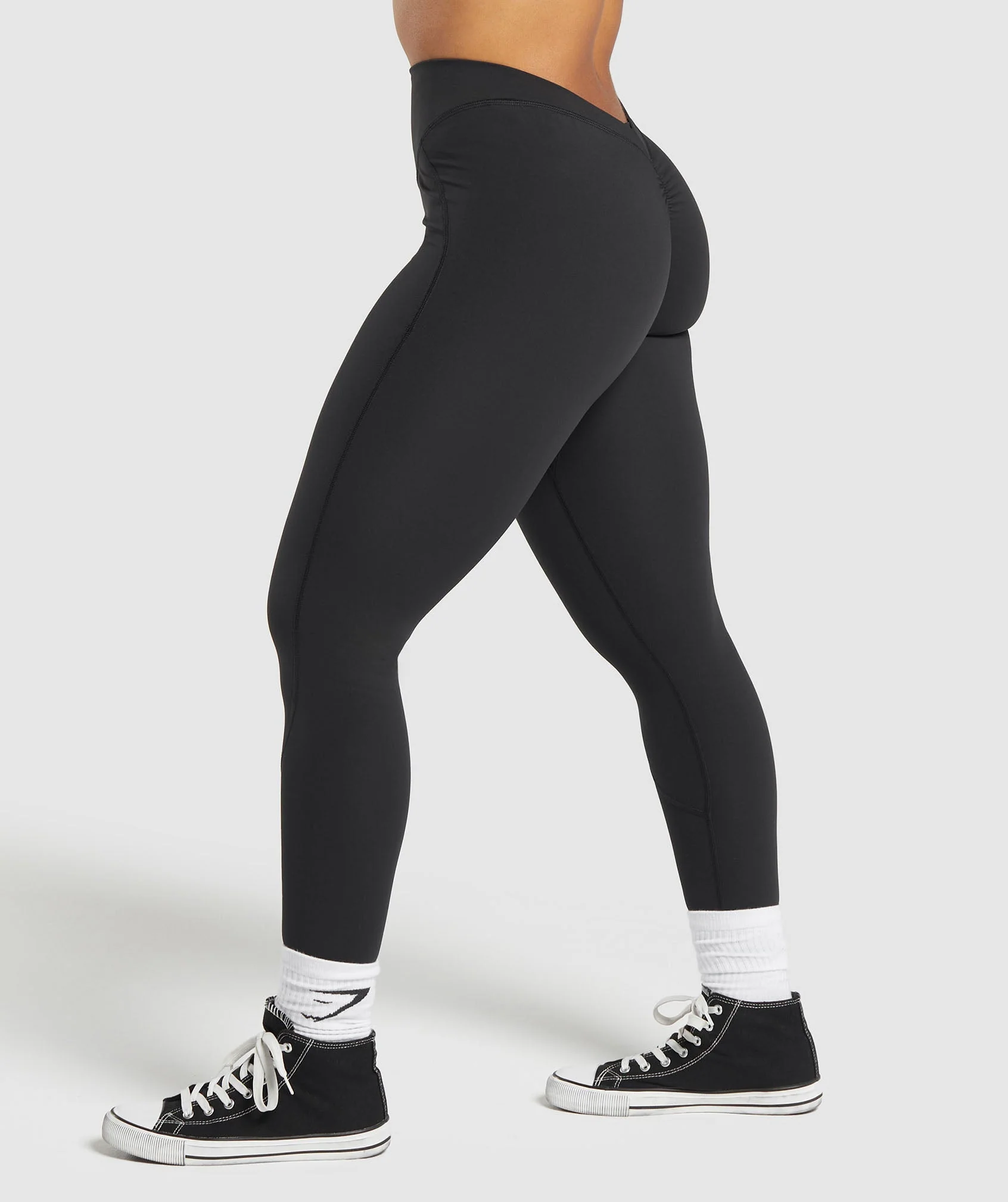 Lifting Dipped Waistband Leggings