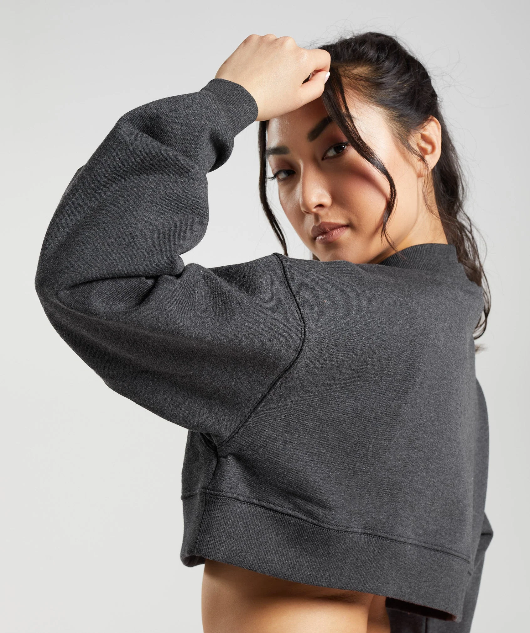 Rest Day Sweats Cropped Pullover