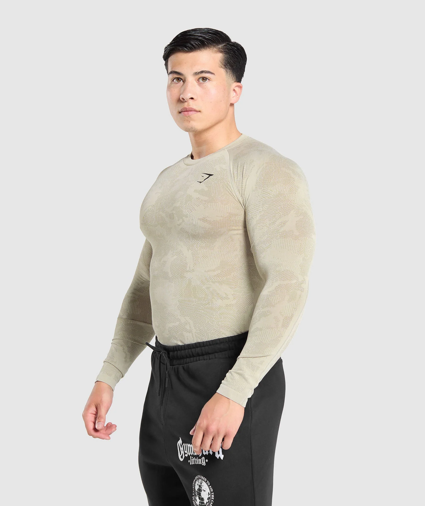 Geo Seamless Long Sleeve T-Shirt