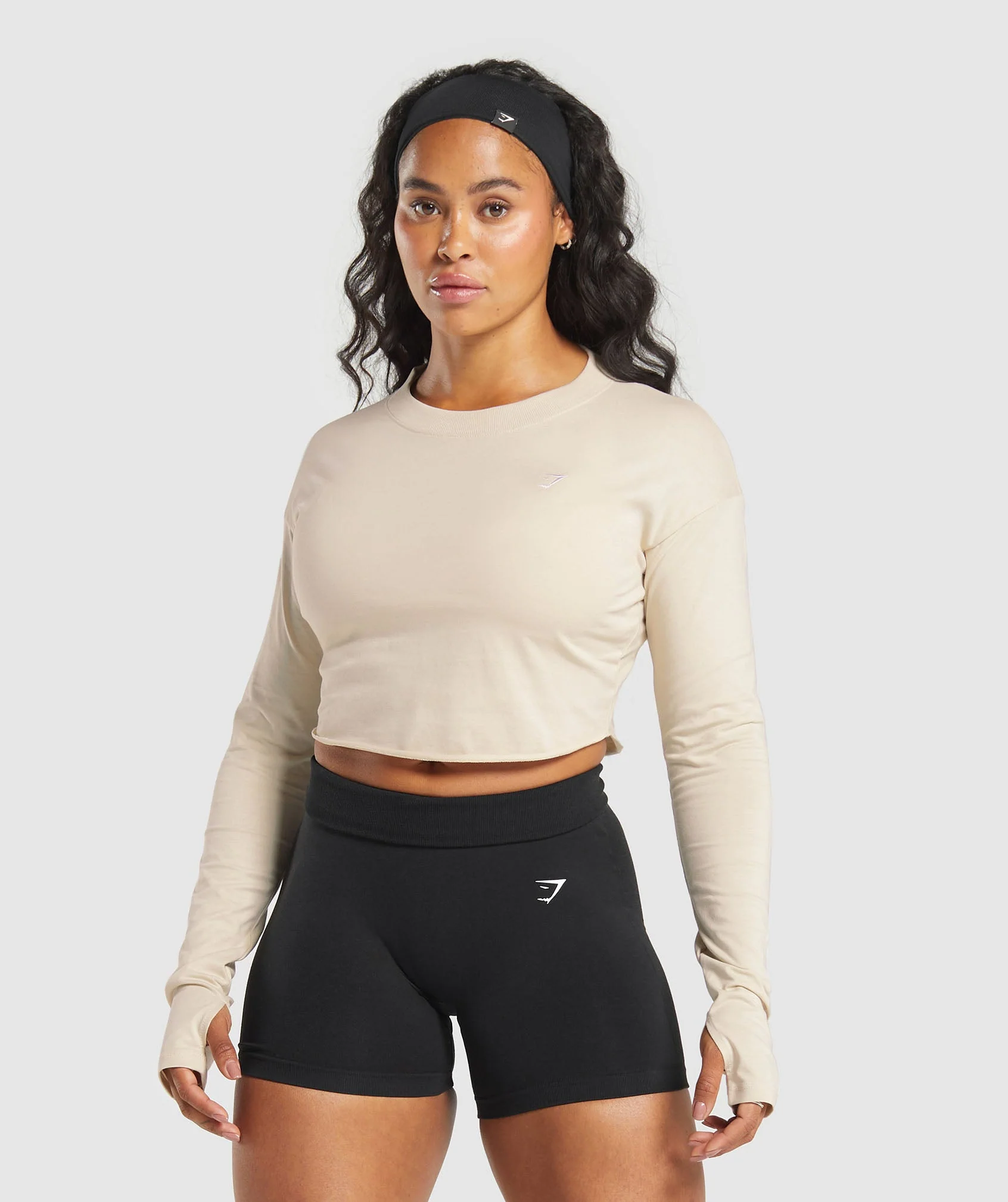 Lifting Long Sleeve Crop Top