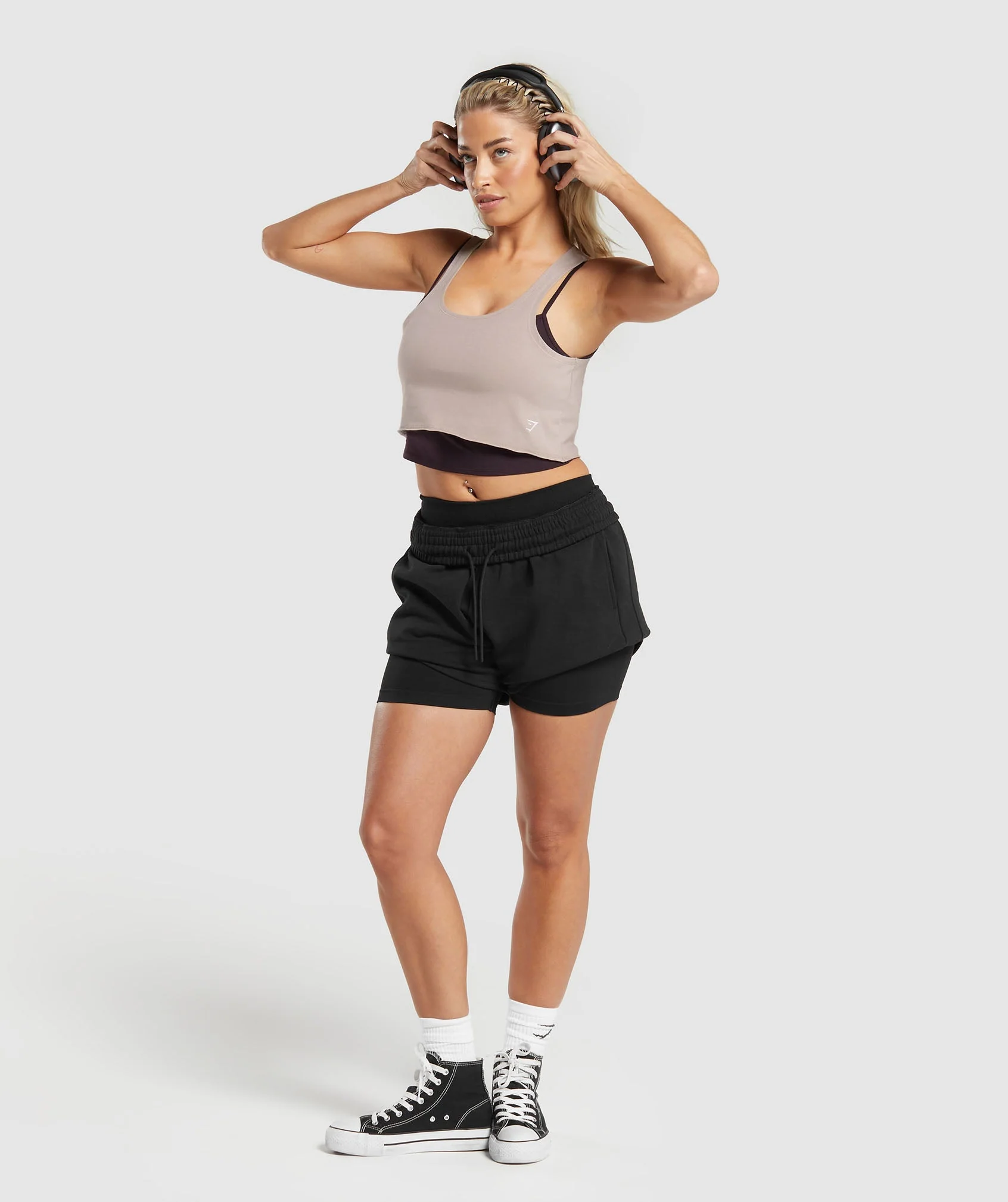 Lifting 2 In 1 Crop Tank