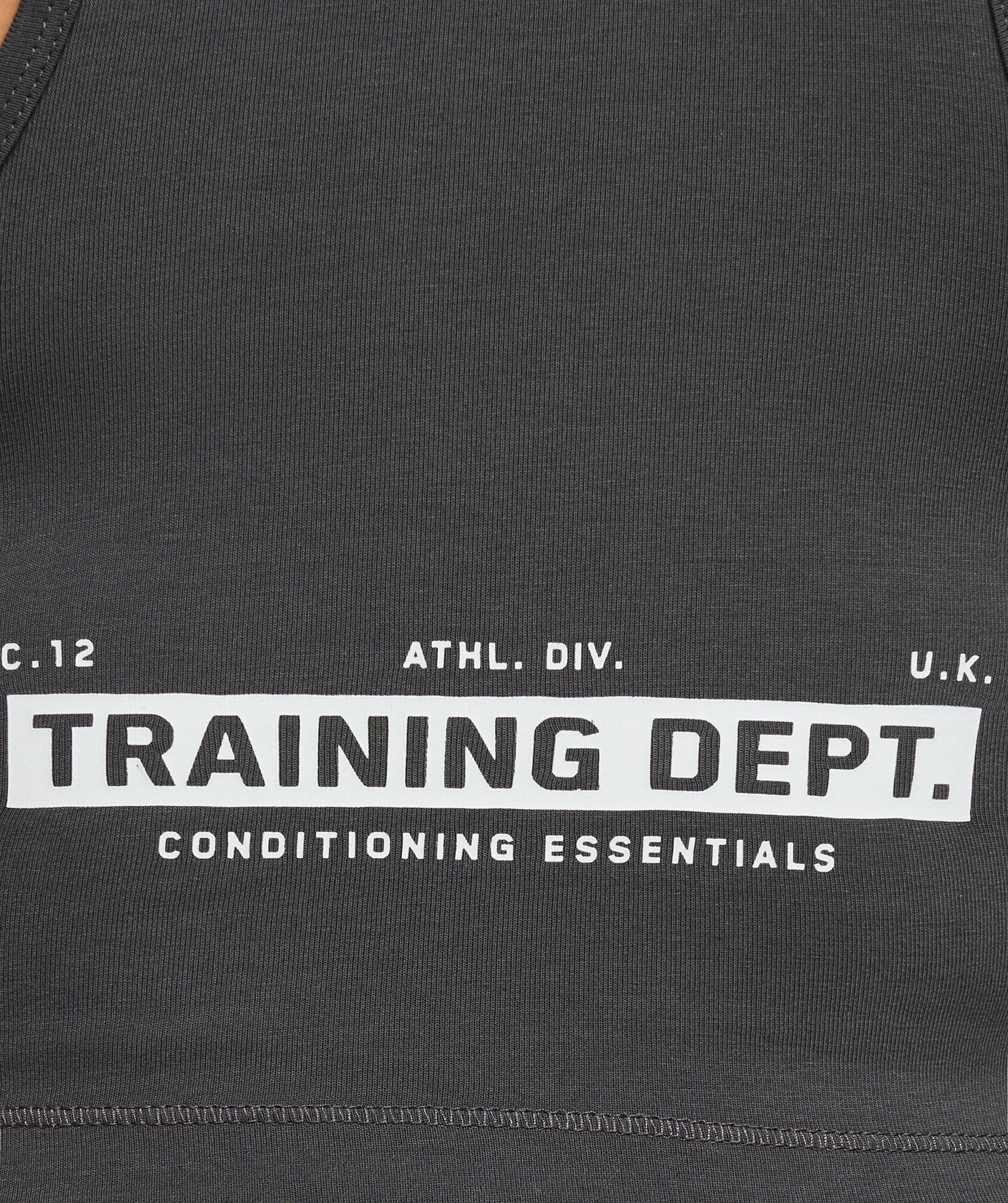 Training Department Graphic Cropped Tank