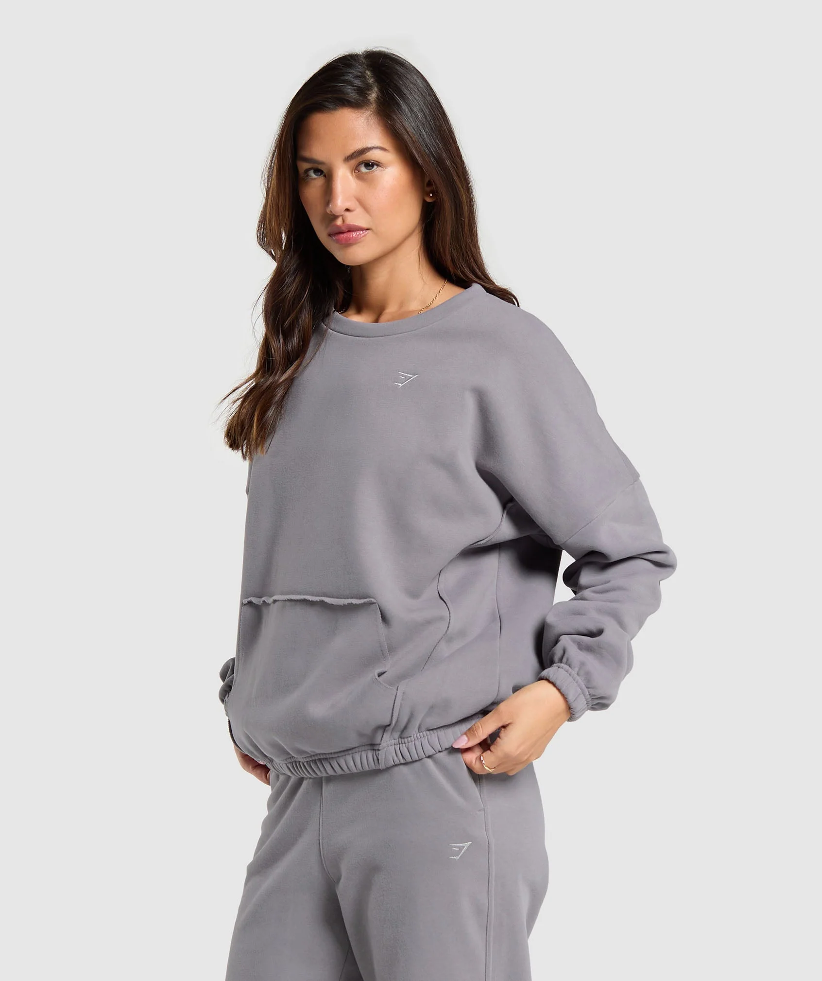 Fleece Oversized Sweatshirt