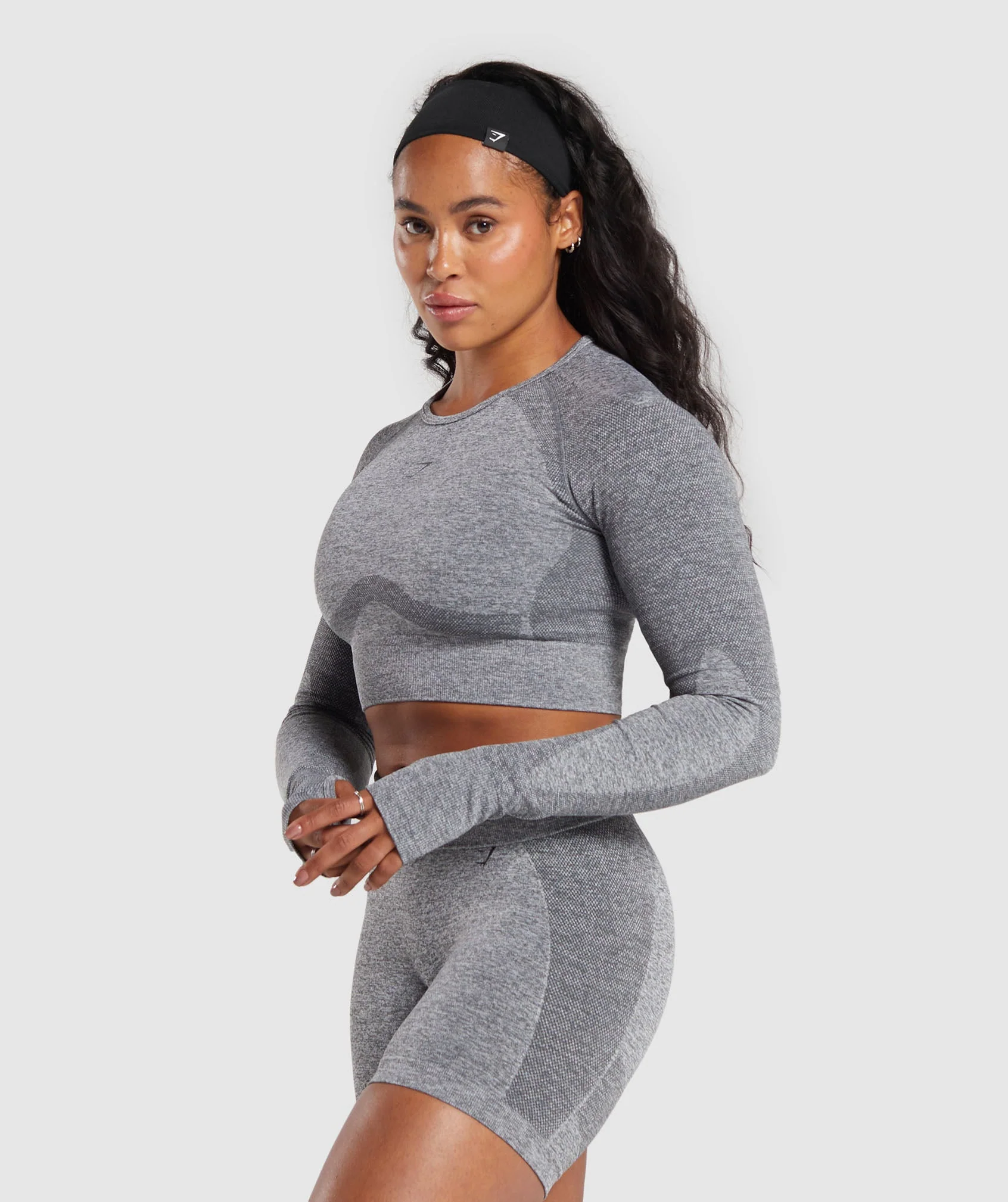 Flex Long Sleeve Crop Top