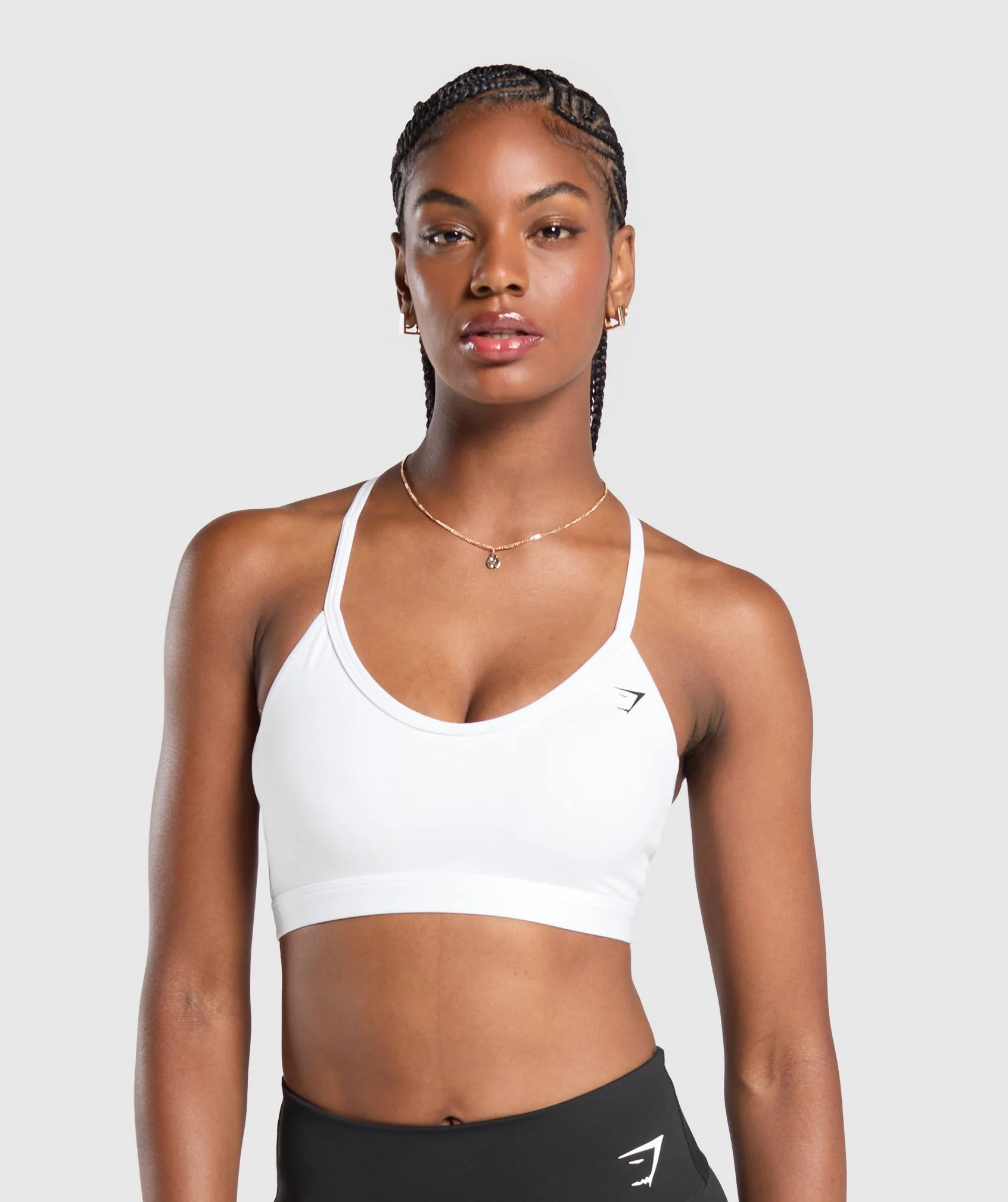 V Neck Sports Bra