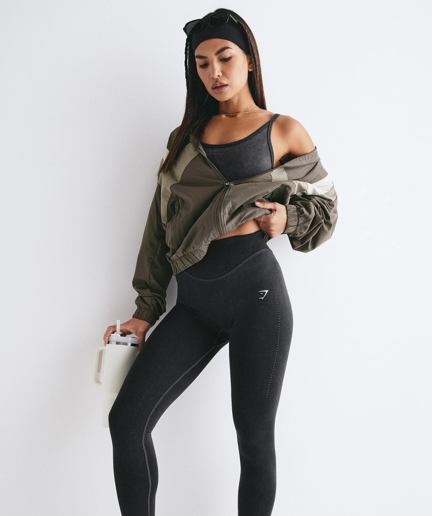 Sweat Seamless Washed Midi Tank