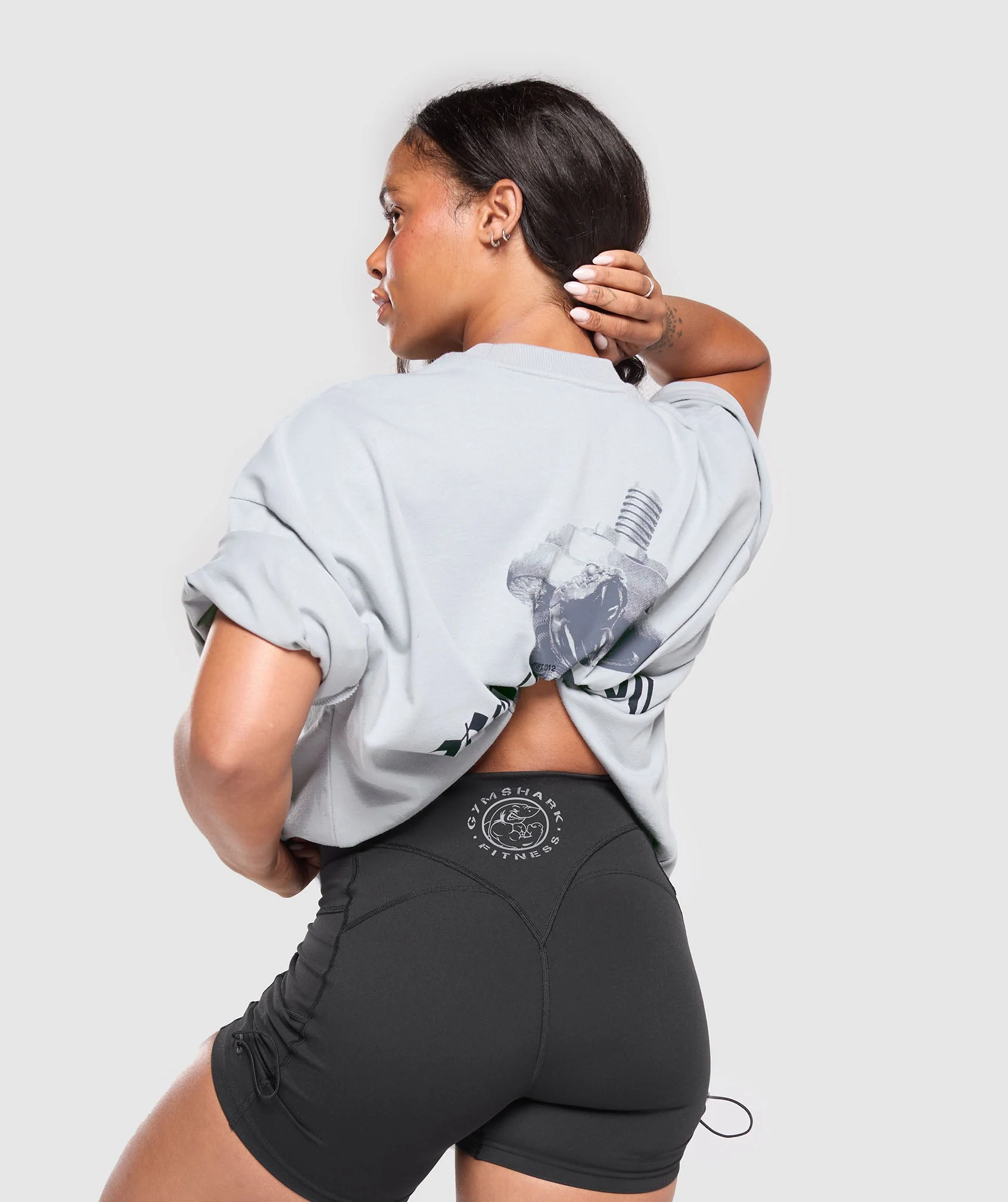 British Iron Heavyweight T-Shirt- Ice Grey