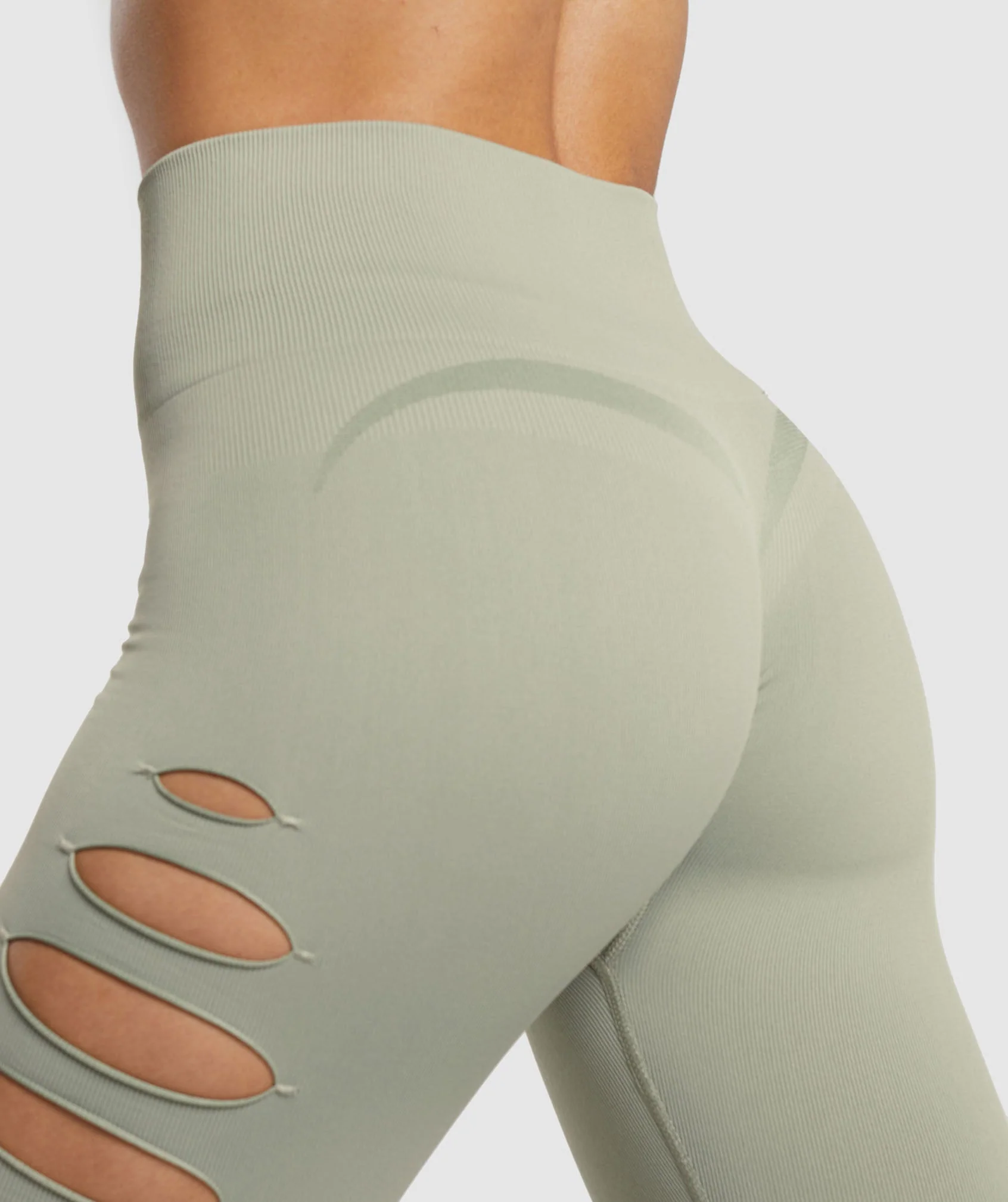 Gains Seamless Ripped Leggings