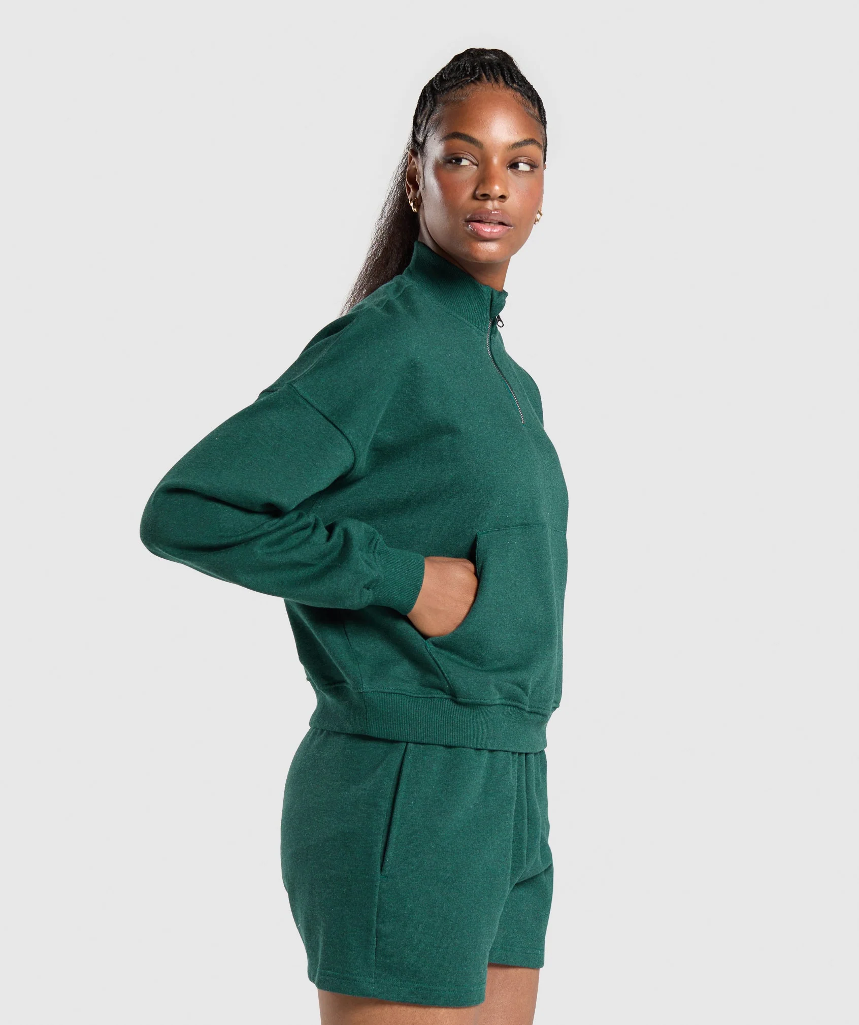 Rest Day Sweats 1/2 Zip Pullover