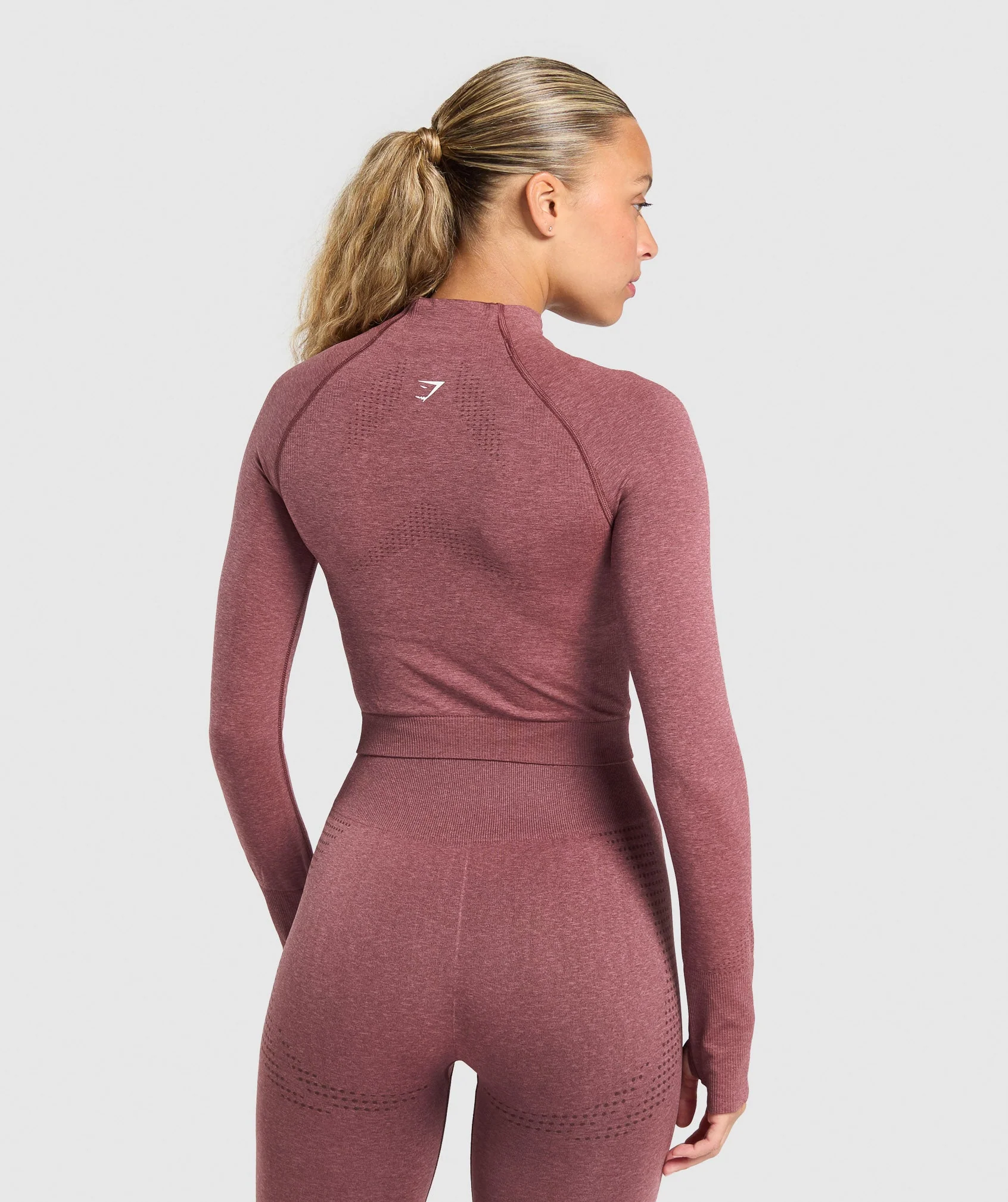 Vital Seamless Midi Zip Pullover