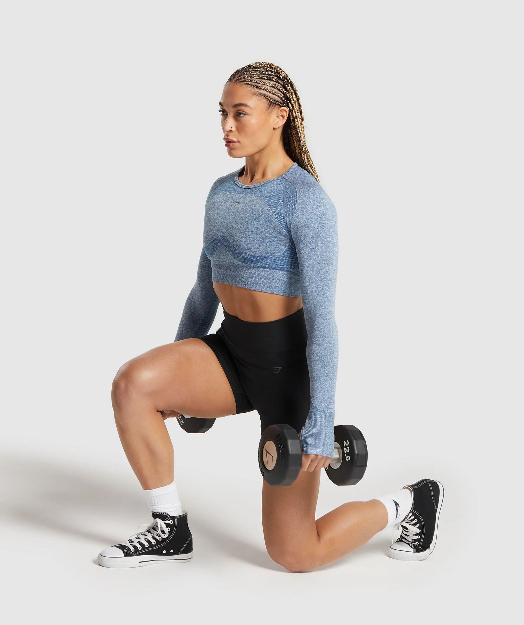 Flex Sports Long Sleeve Crop Top