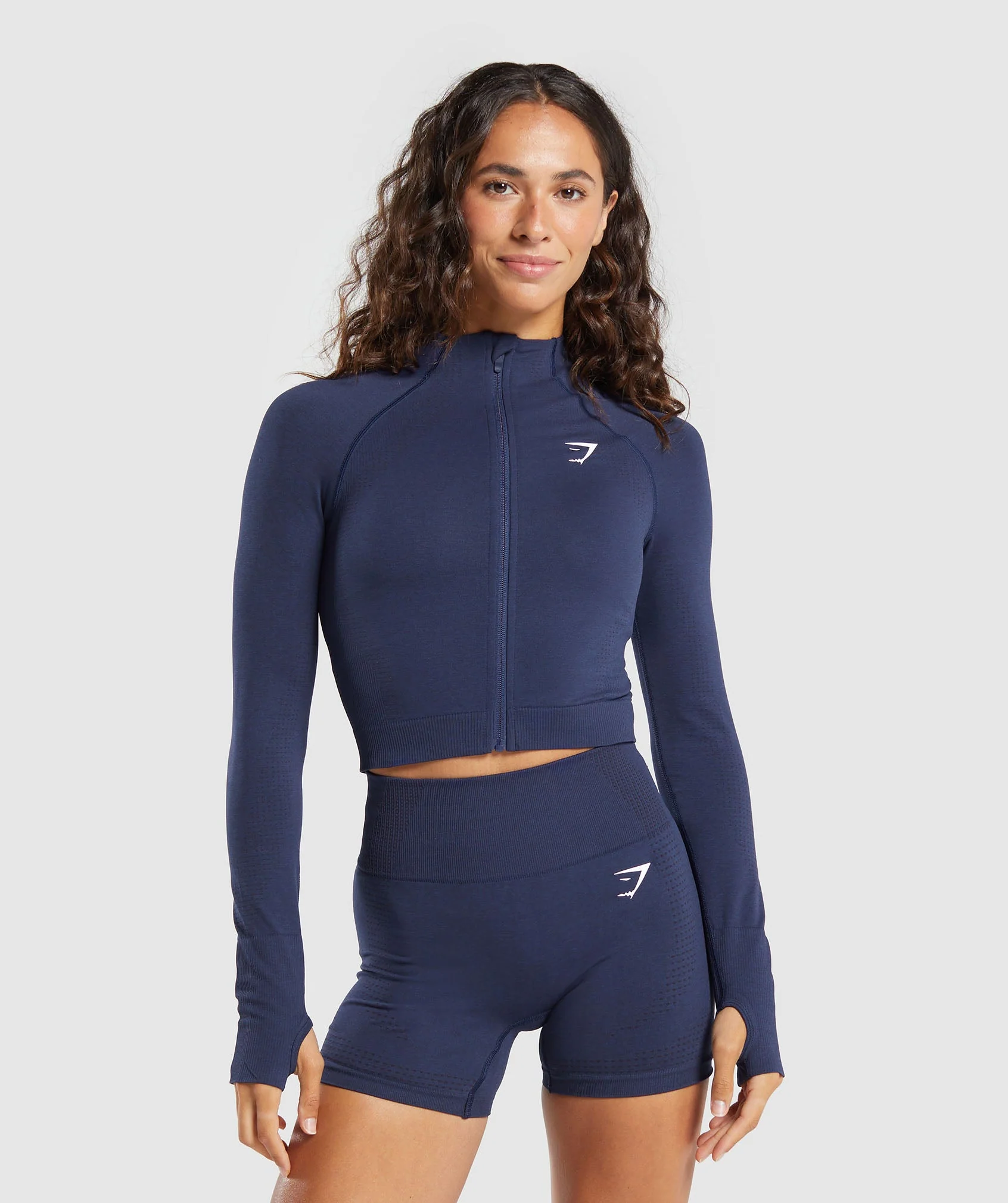 Vital Seamless Midi Zip Pullover