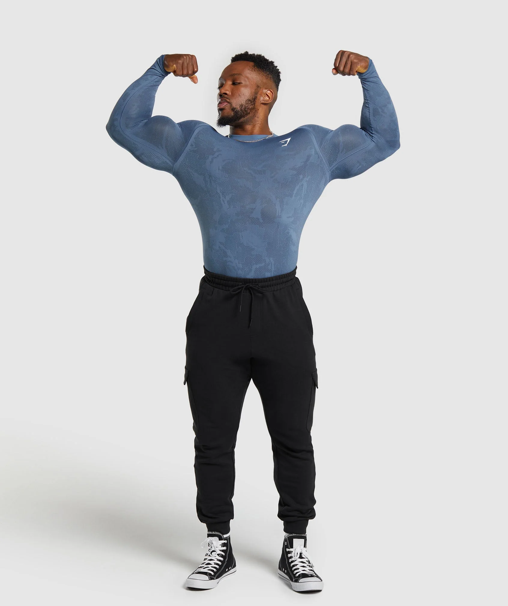 Geo Seamless Long Sleeve T-Shirt