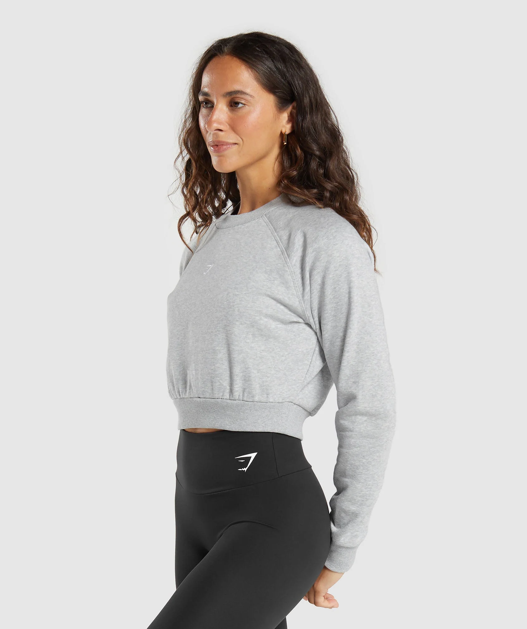 Training Fleece Cropped Sweatshirt