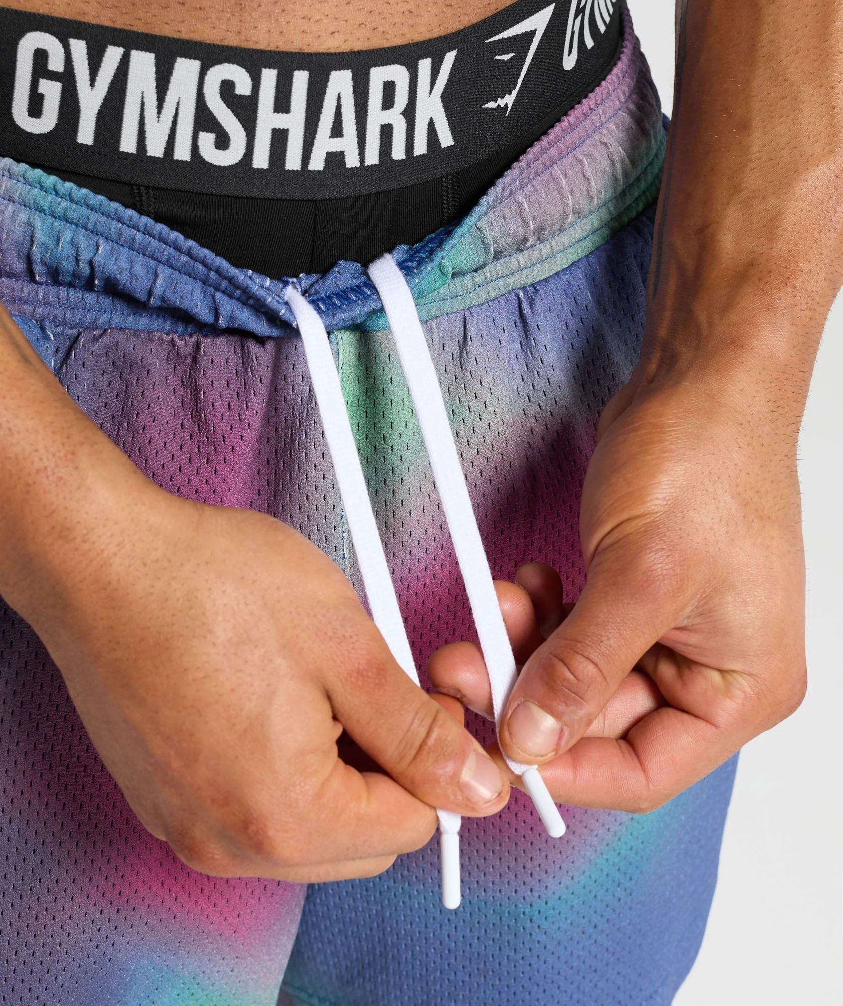 Printed Lifting Mesh 5" Shorts