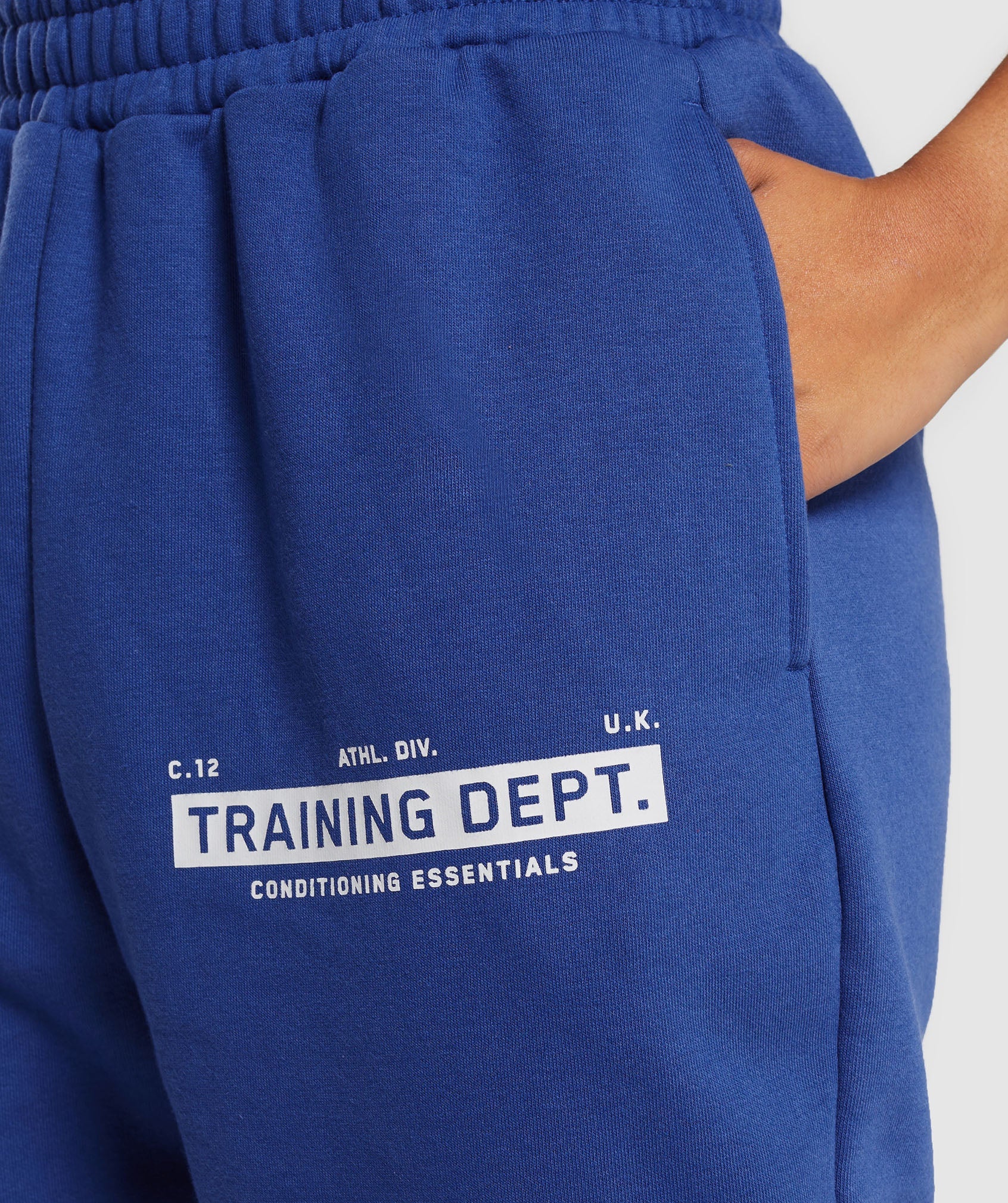 Training Department Graphic Oversized Joggers