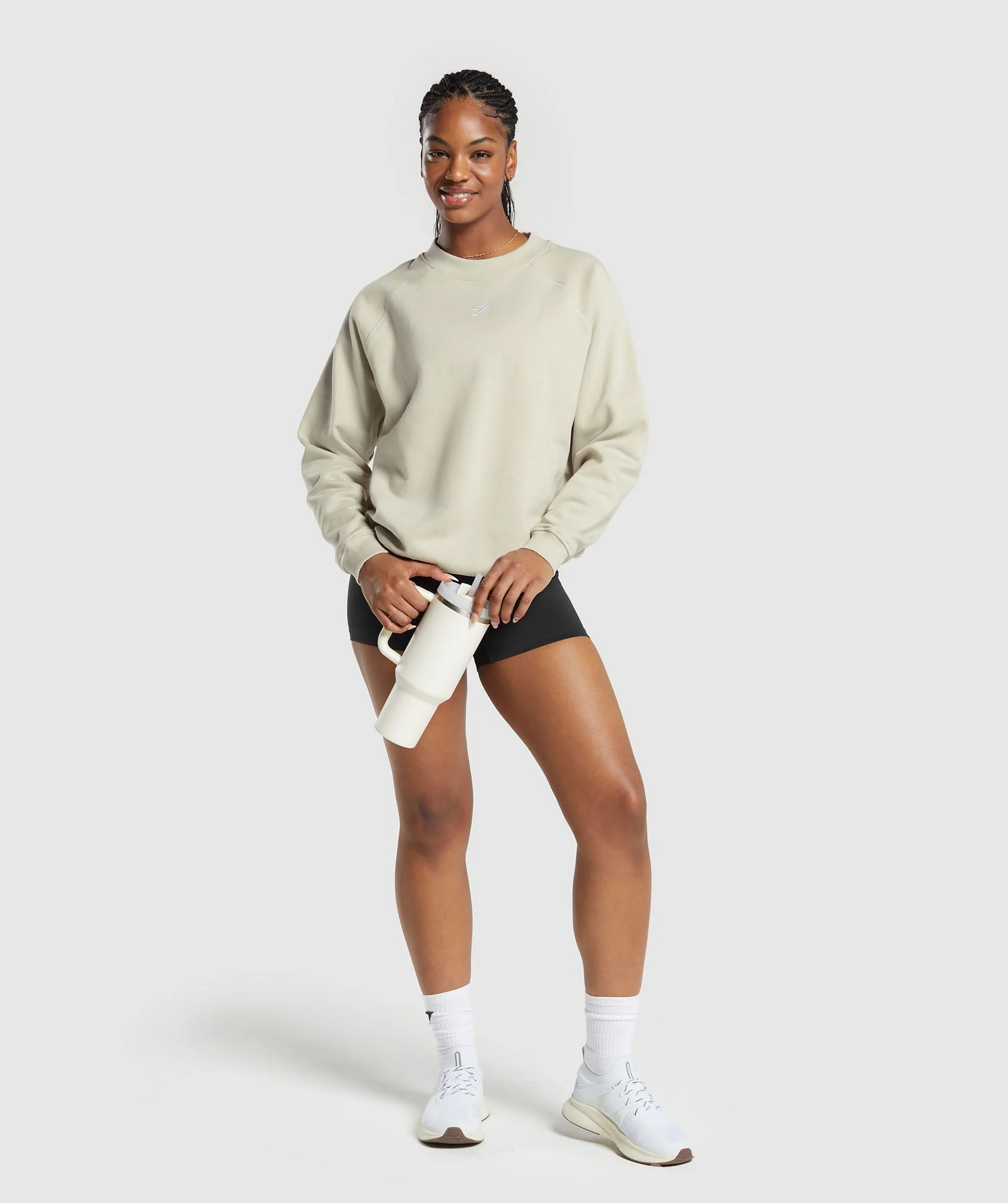 Training Oversized Fleece Sweatshirt