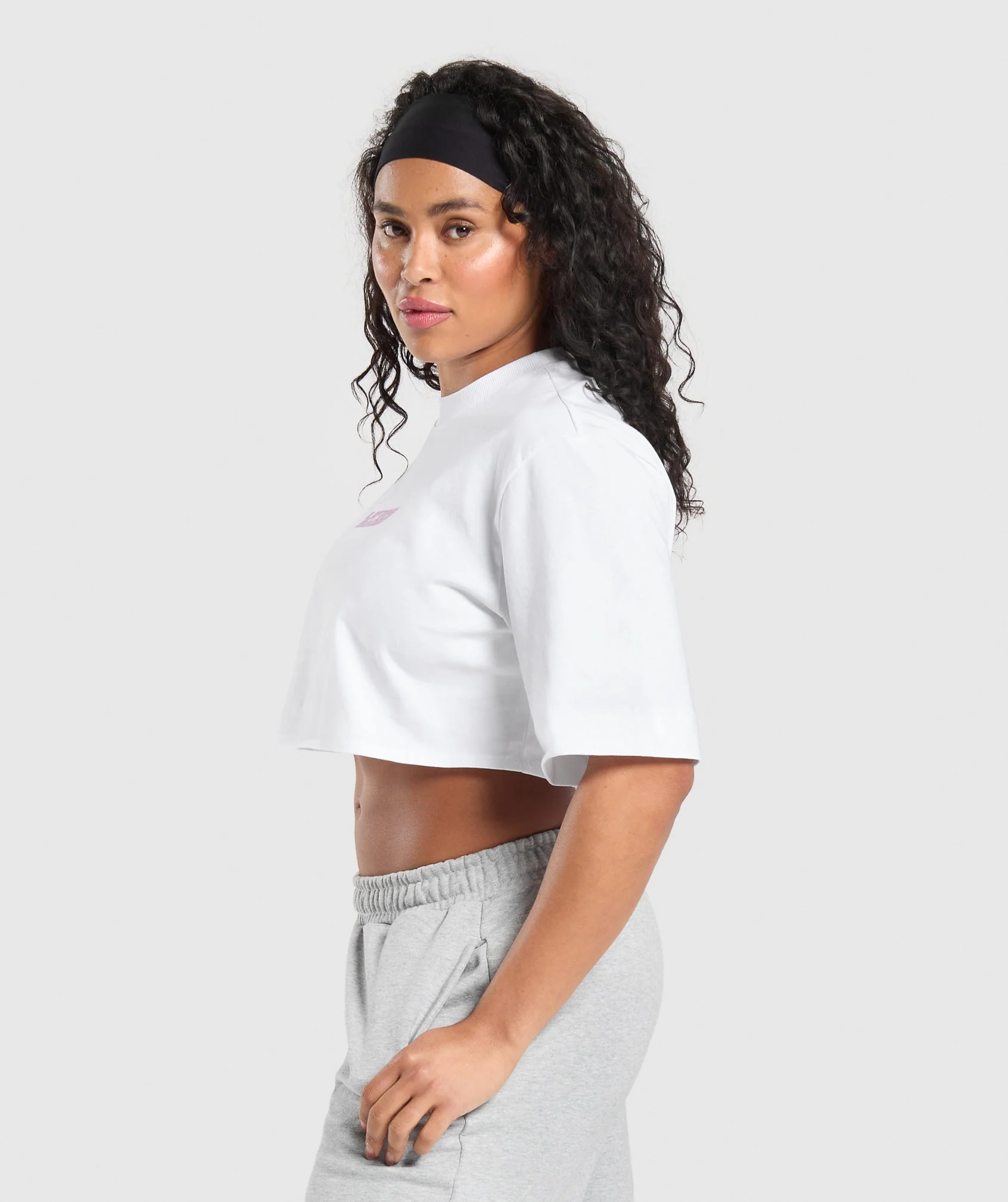 Lifting Baddie Boxy Crop Top