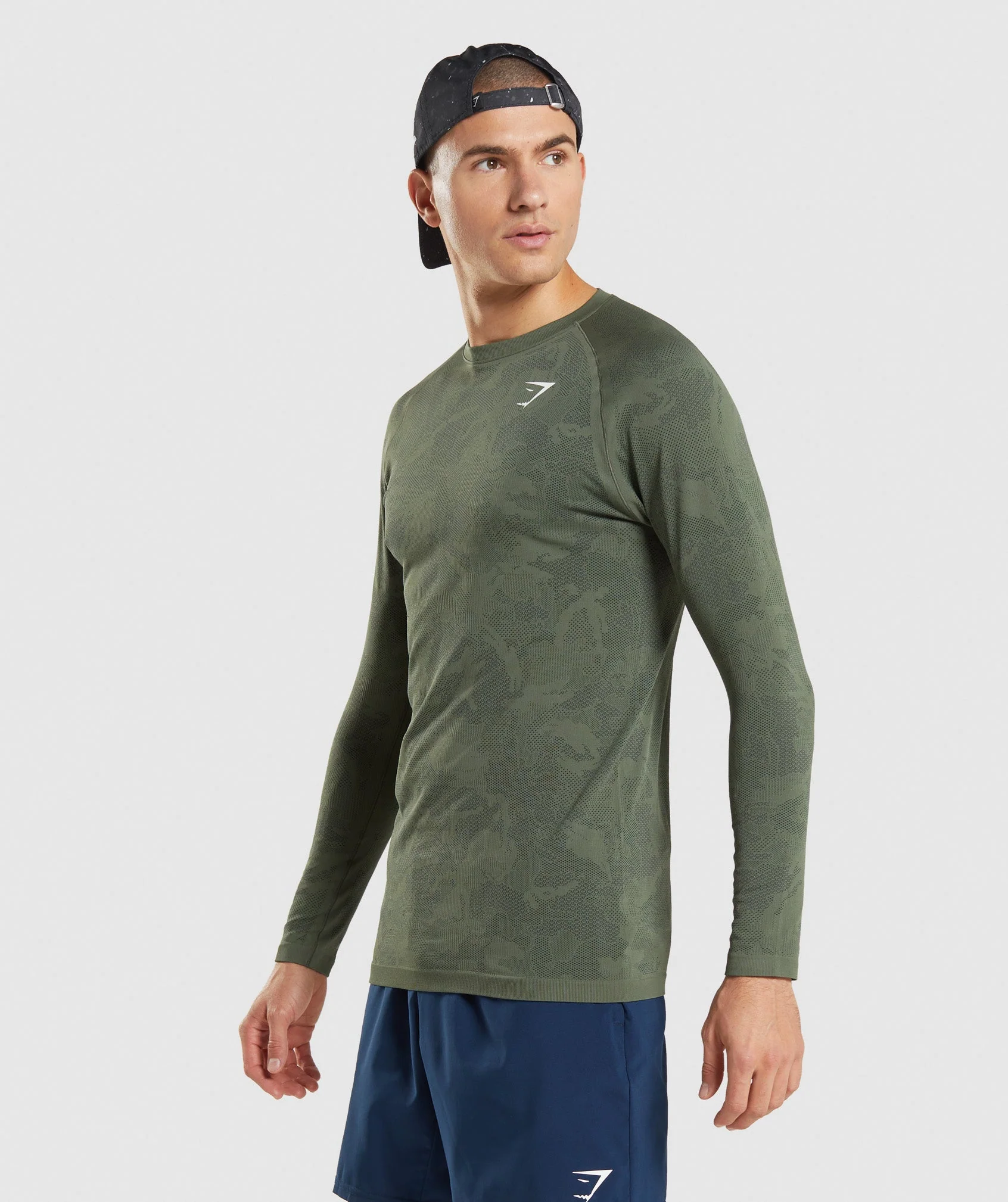 Geo Seamless Long Sleeve T-Shirt