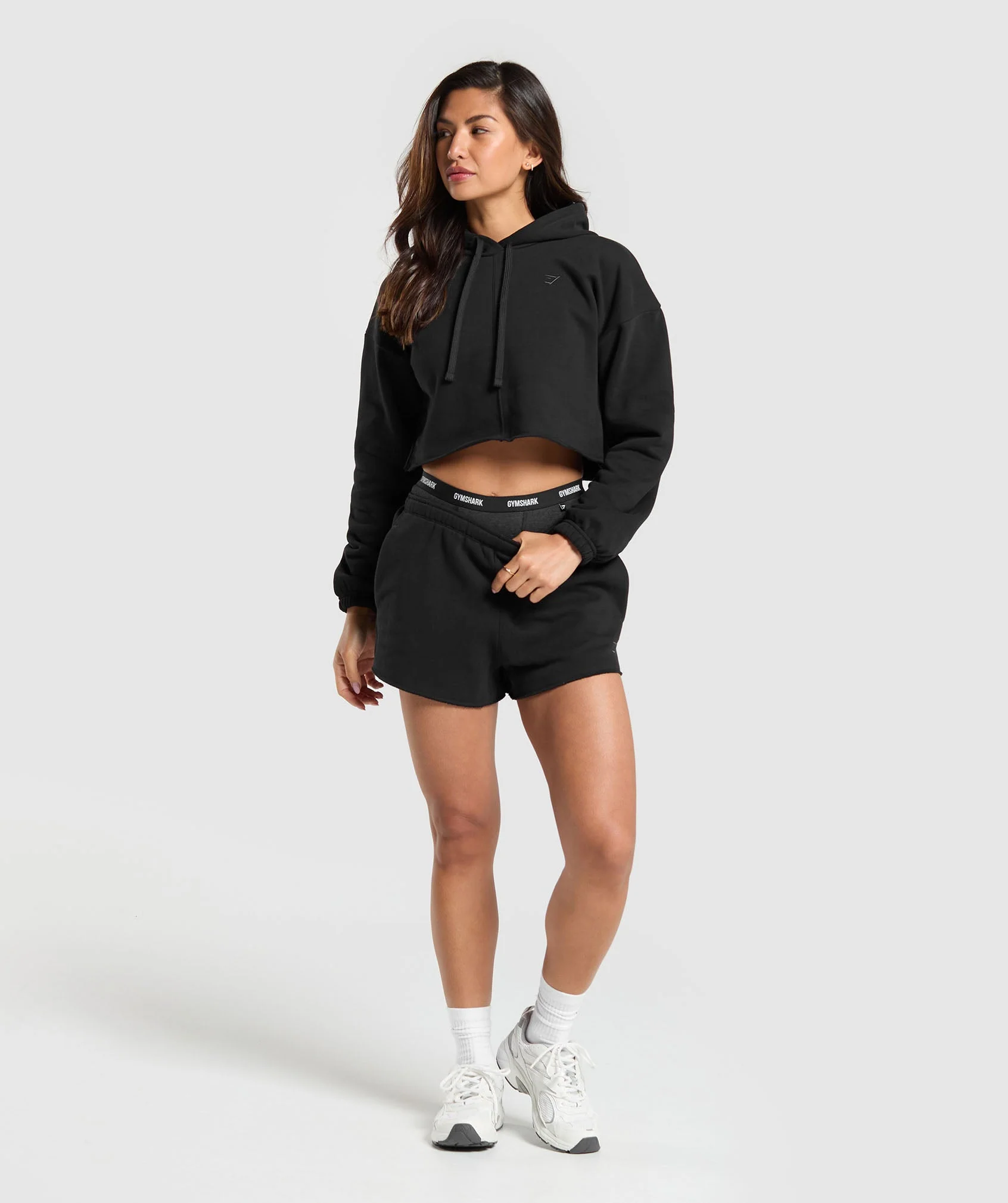 Fleece Crop Pullover