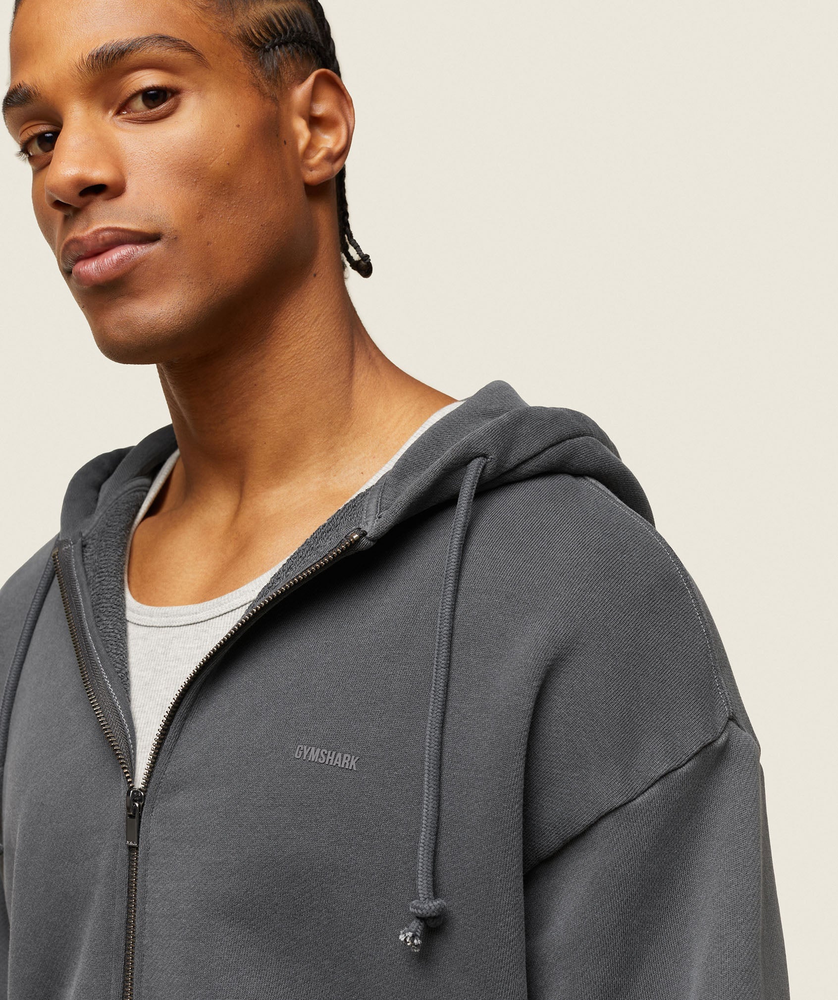 everywear Relaxed Zip Hoodie
