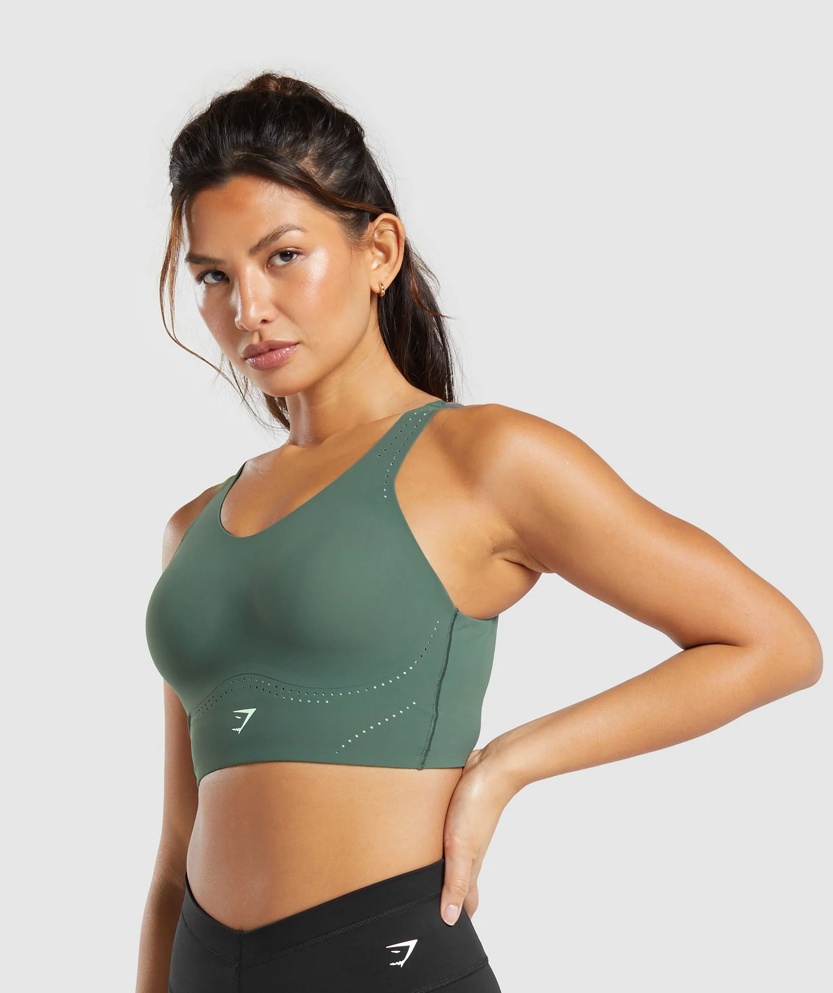 Longline Crossback Sports Bra
