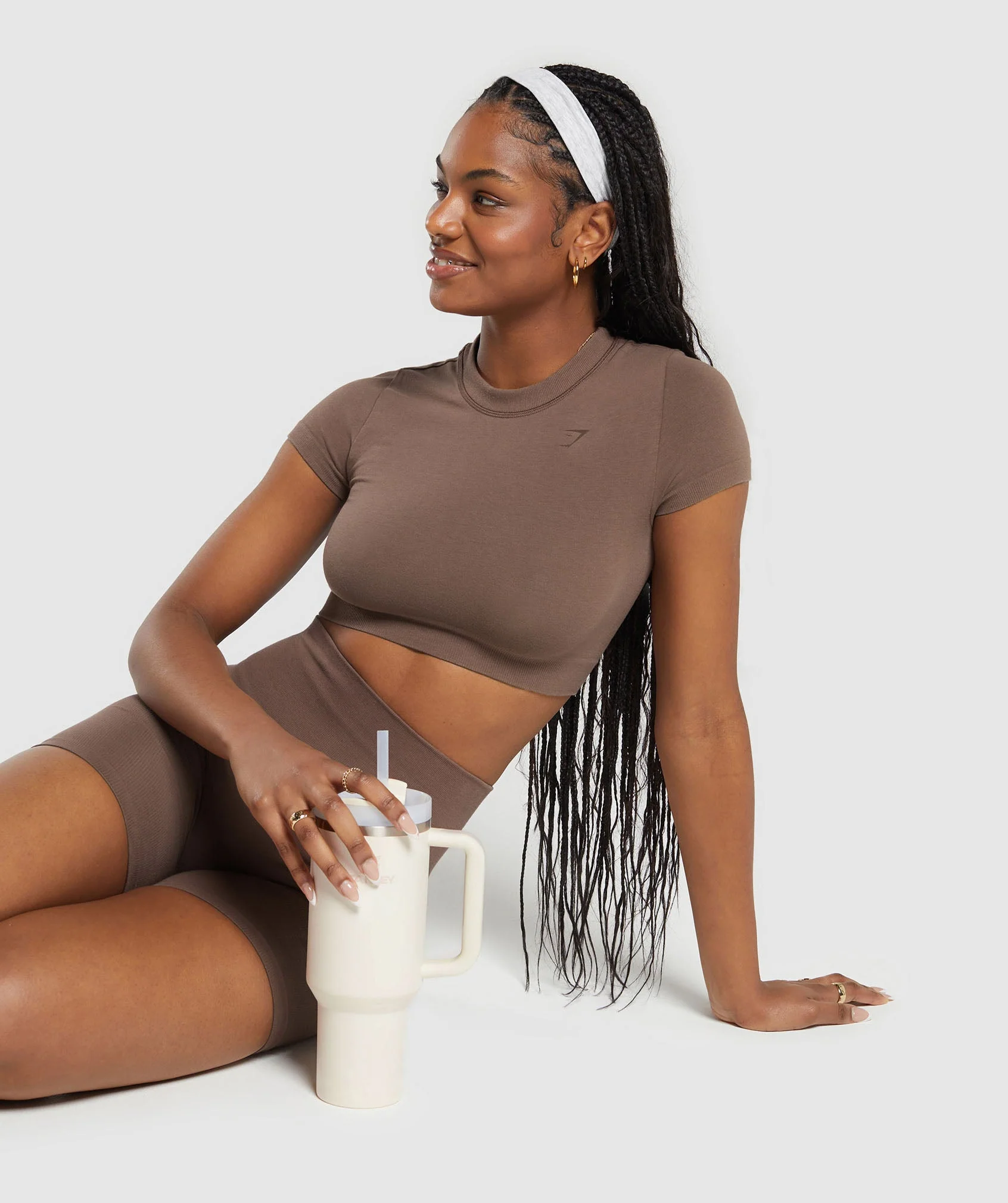 Cotton Seamless Crop Top