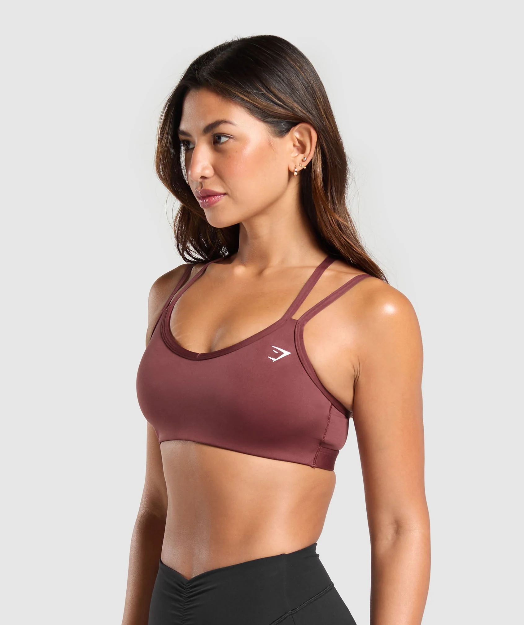 Strap Feature Sports Bra