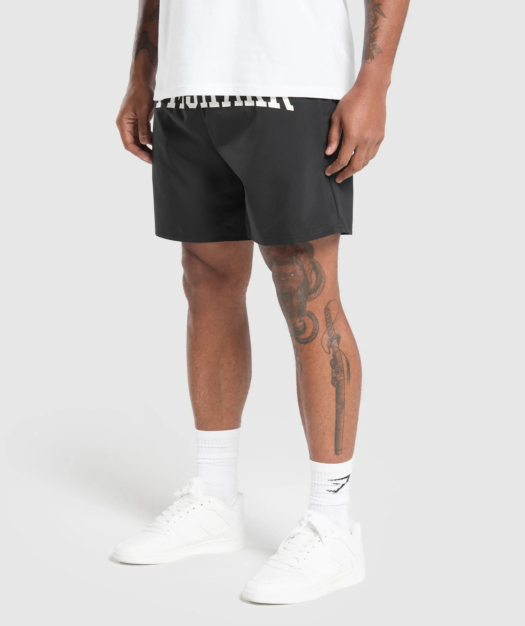 Built Different Graphic Shorts