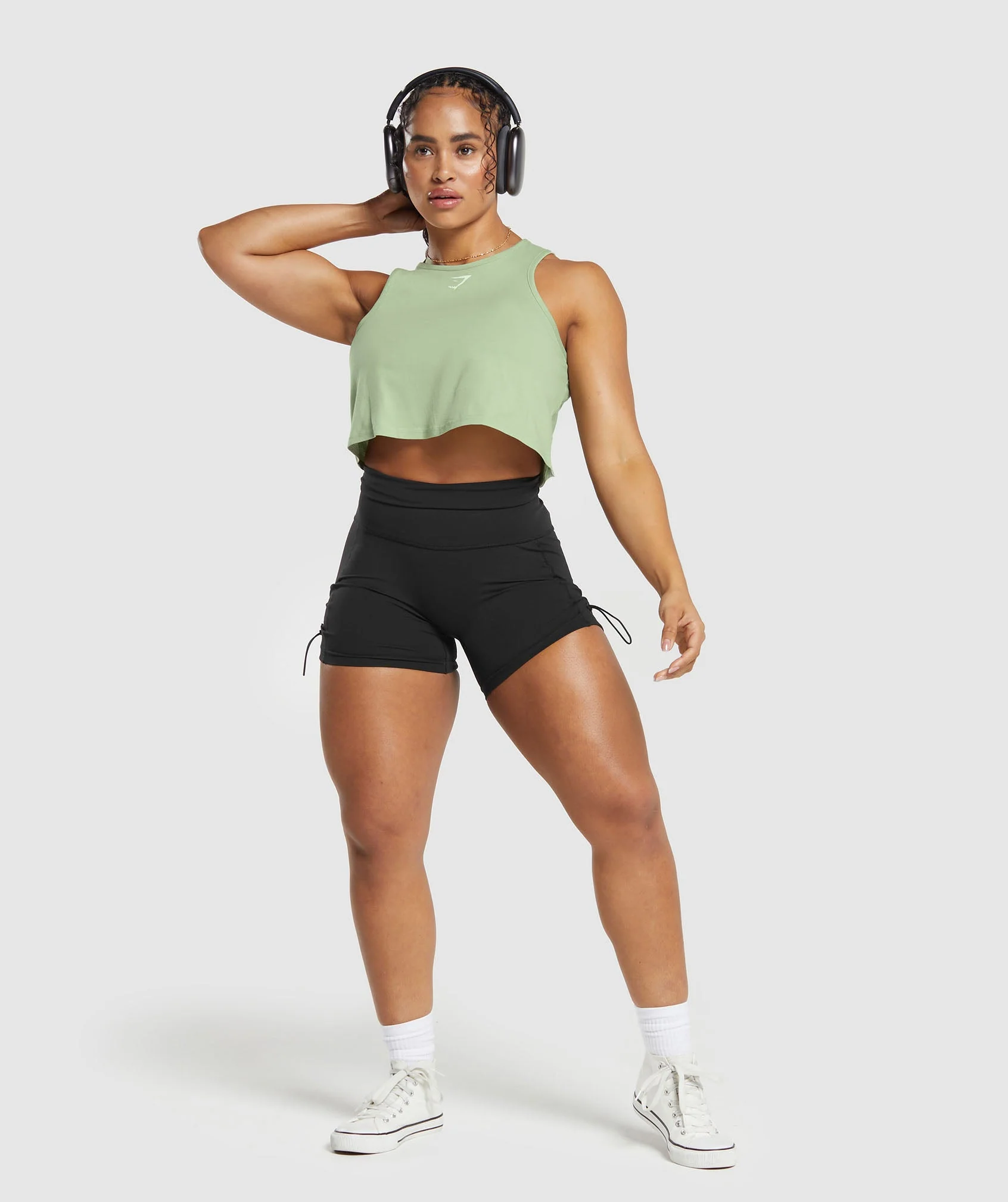 Lifting Essential Cotton Crop Tank