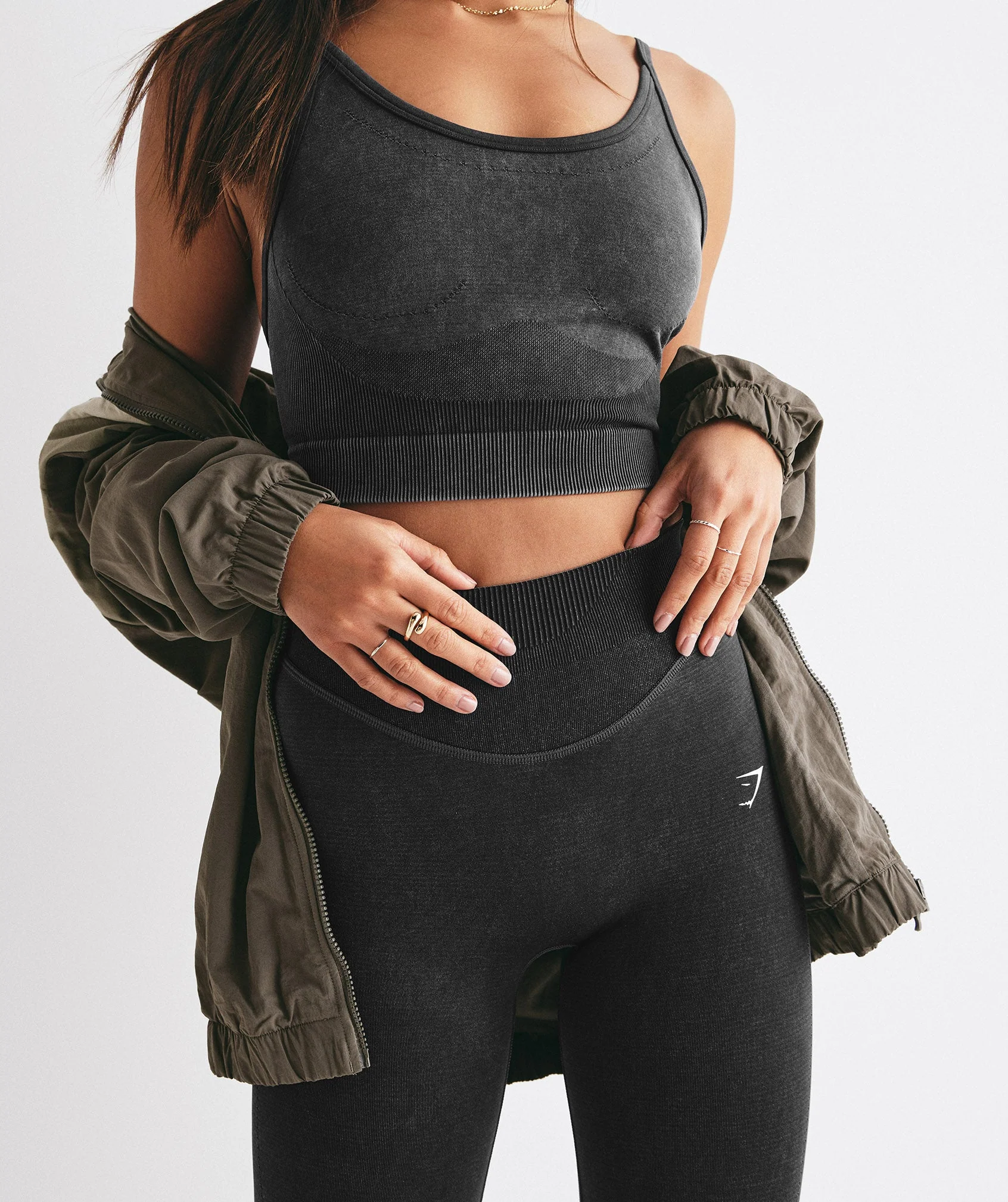 Sweat Seamless Washed Midi Tank