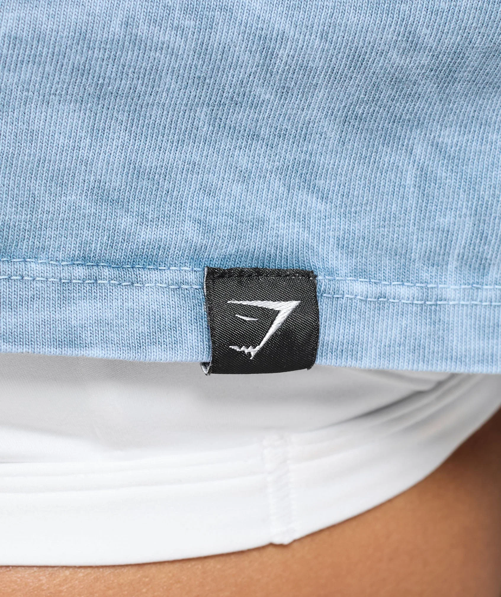 Collegiate Shadow Washed Crop Top