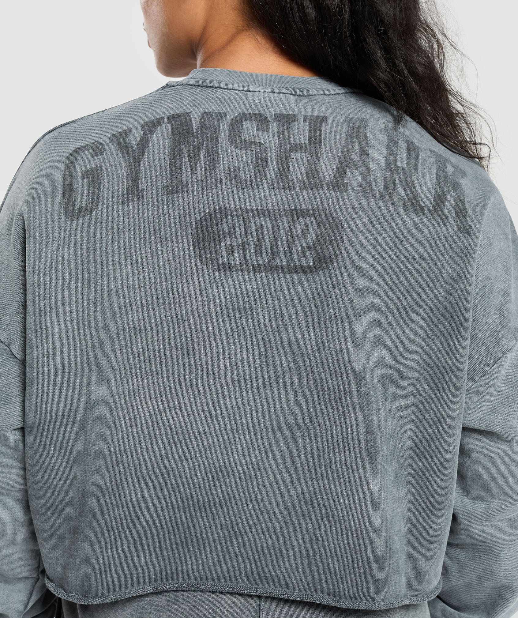 Collegiate Shadow Washed Midi Sweatshirt