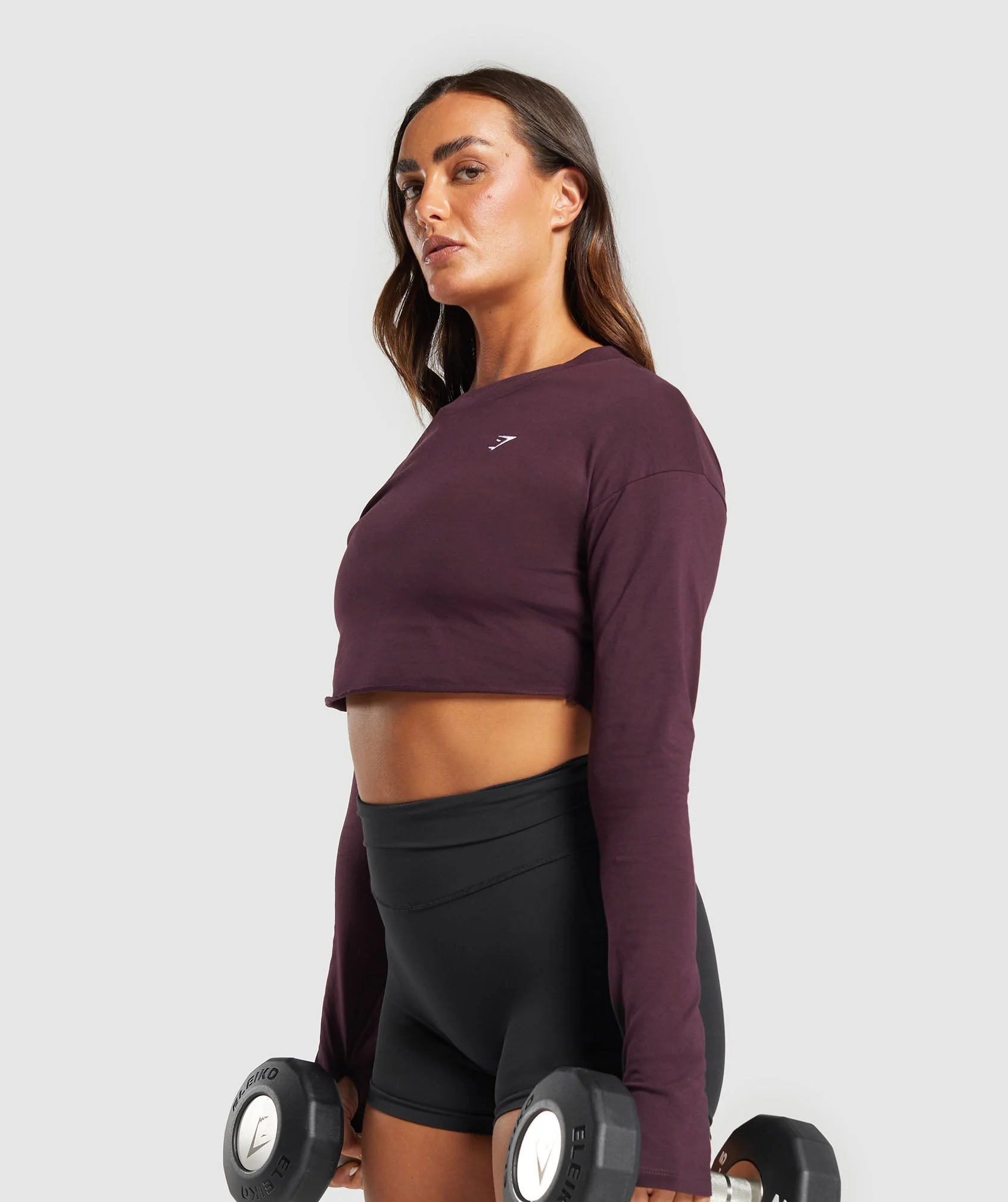 Lifting Long Sleeve Crop Top