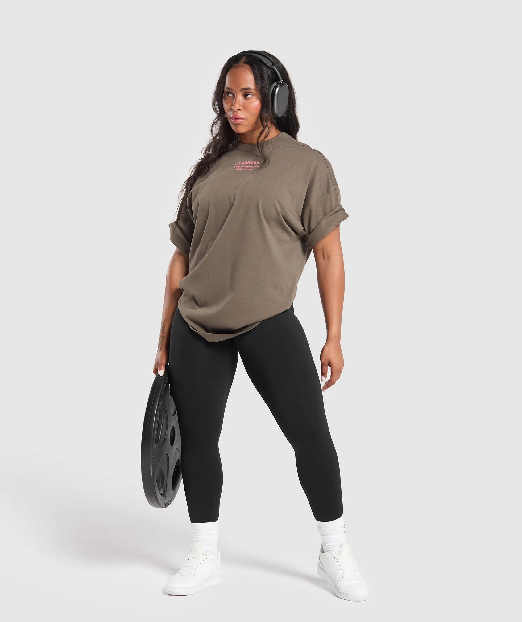 British Iron Heavyweight T-Shirt- Ice Grey