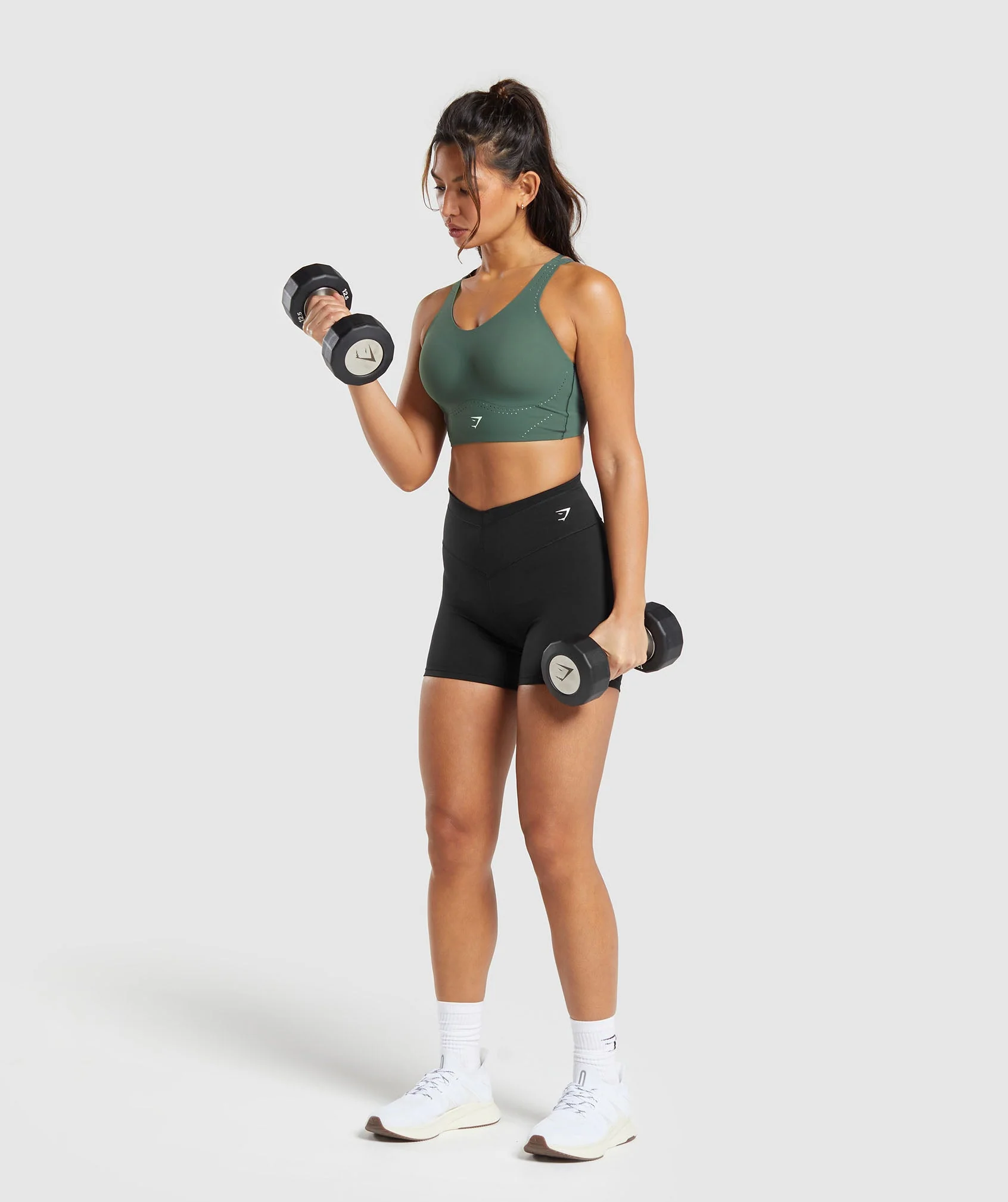 Longline Crossback Sports Bra