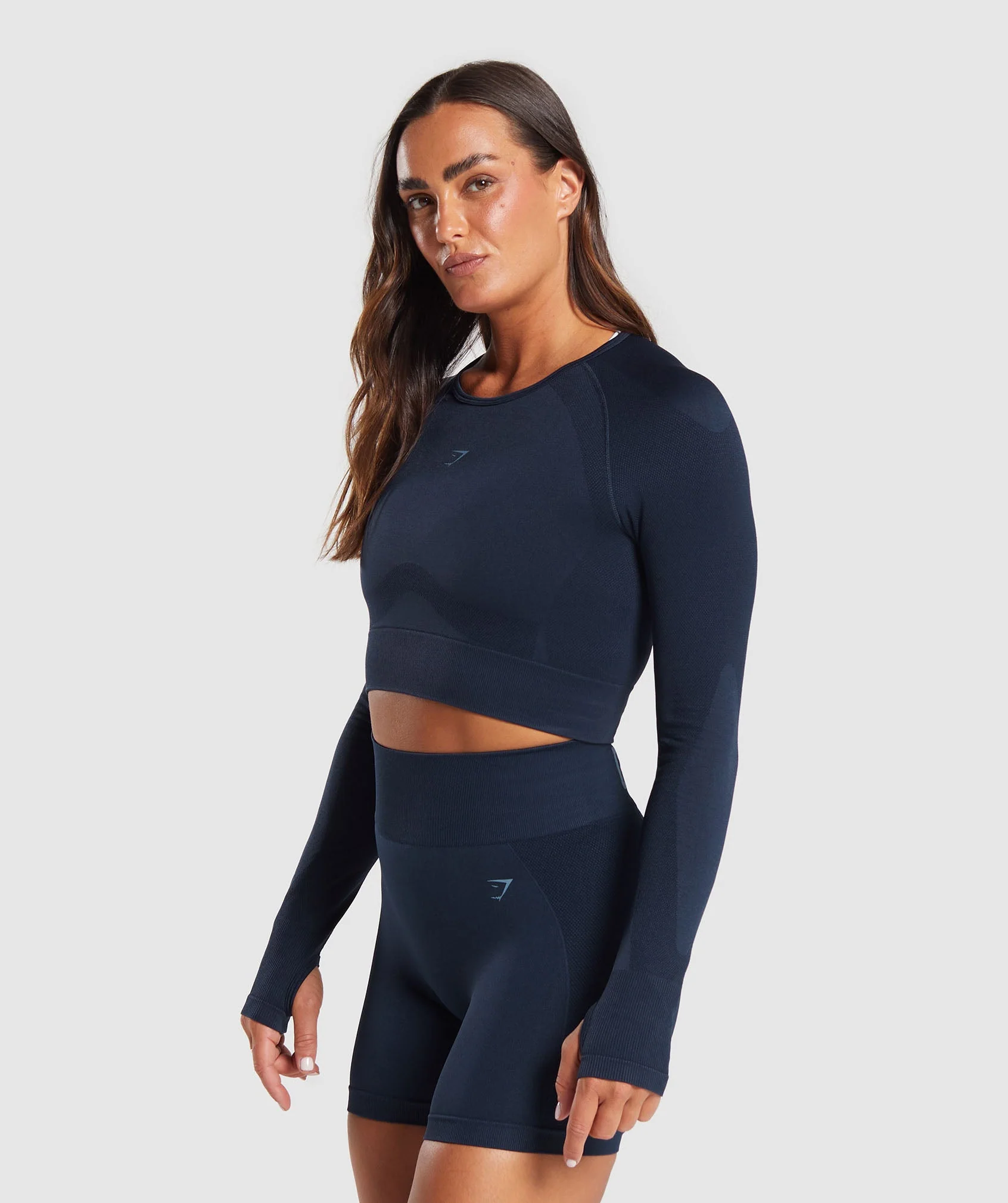Flex Long Sleeve Crop Top