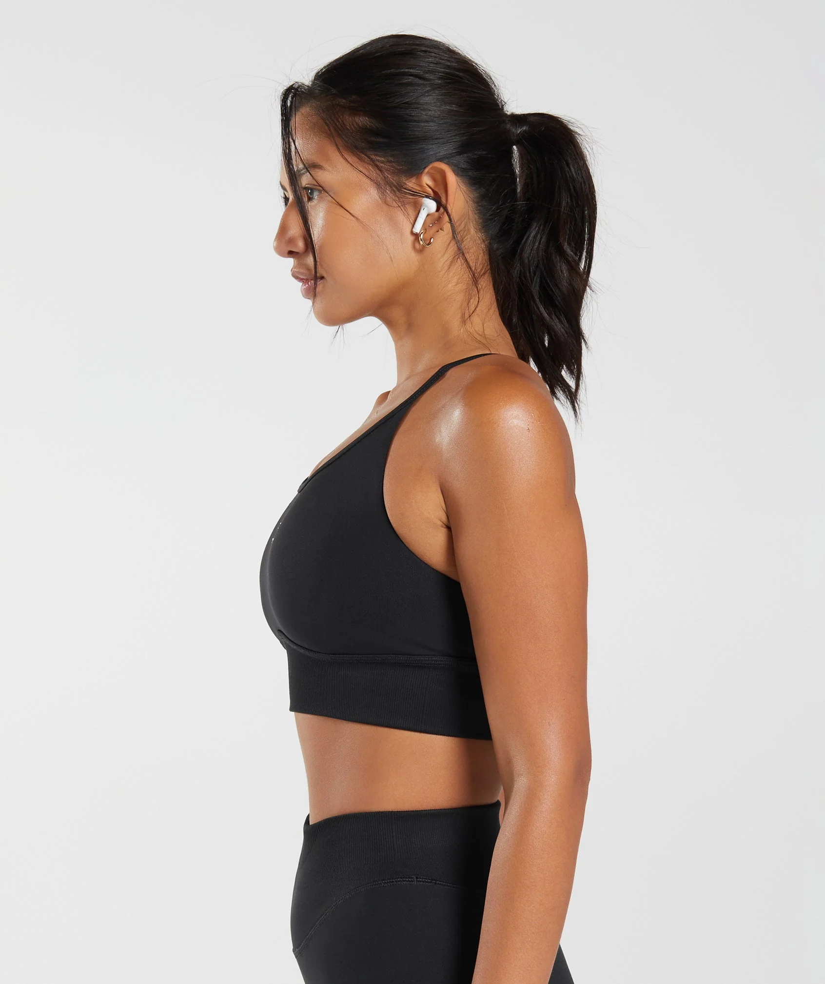 Sweat Seamless Longline Sports Bra