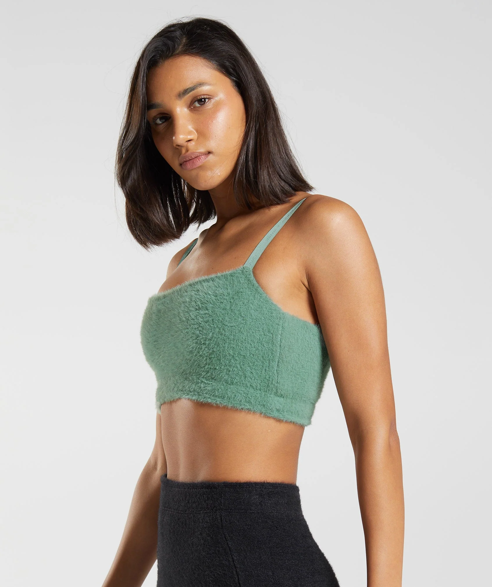 Whitney Eyelash Knit Bandeau
