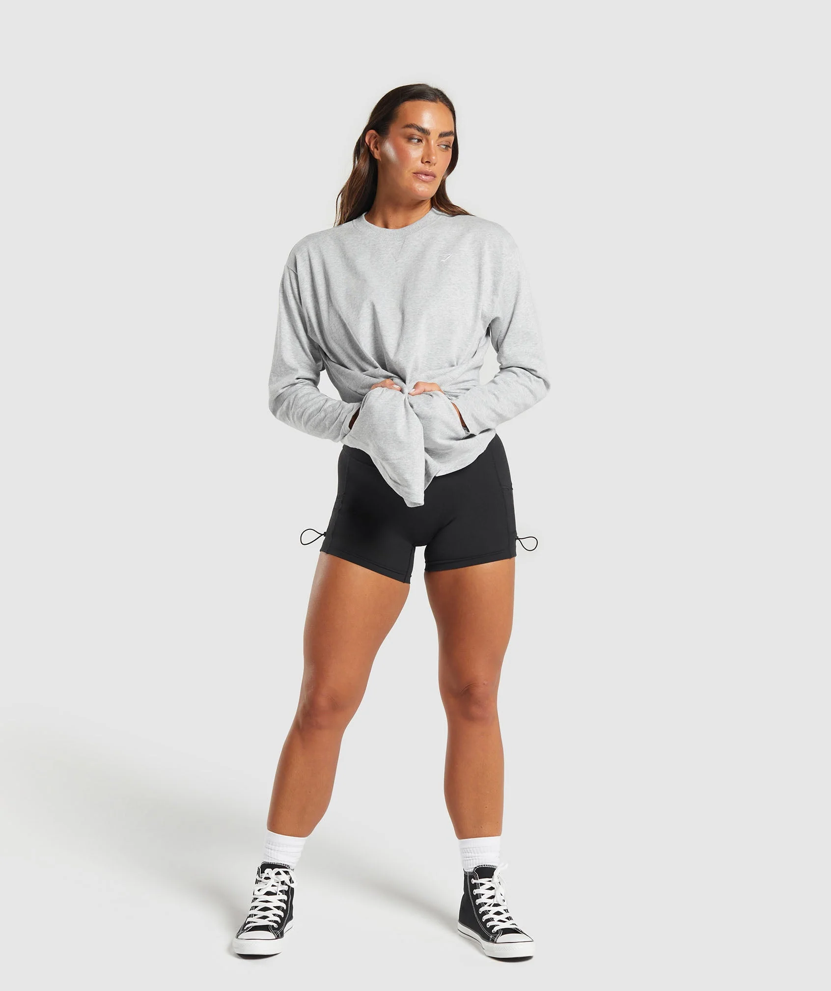 Heavyweight Cotton Long Sleeve Top