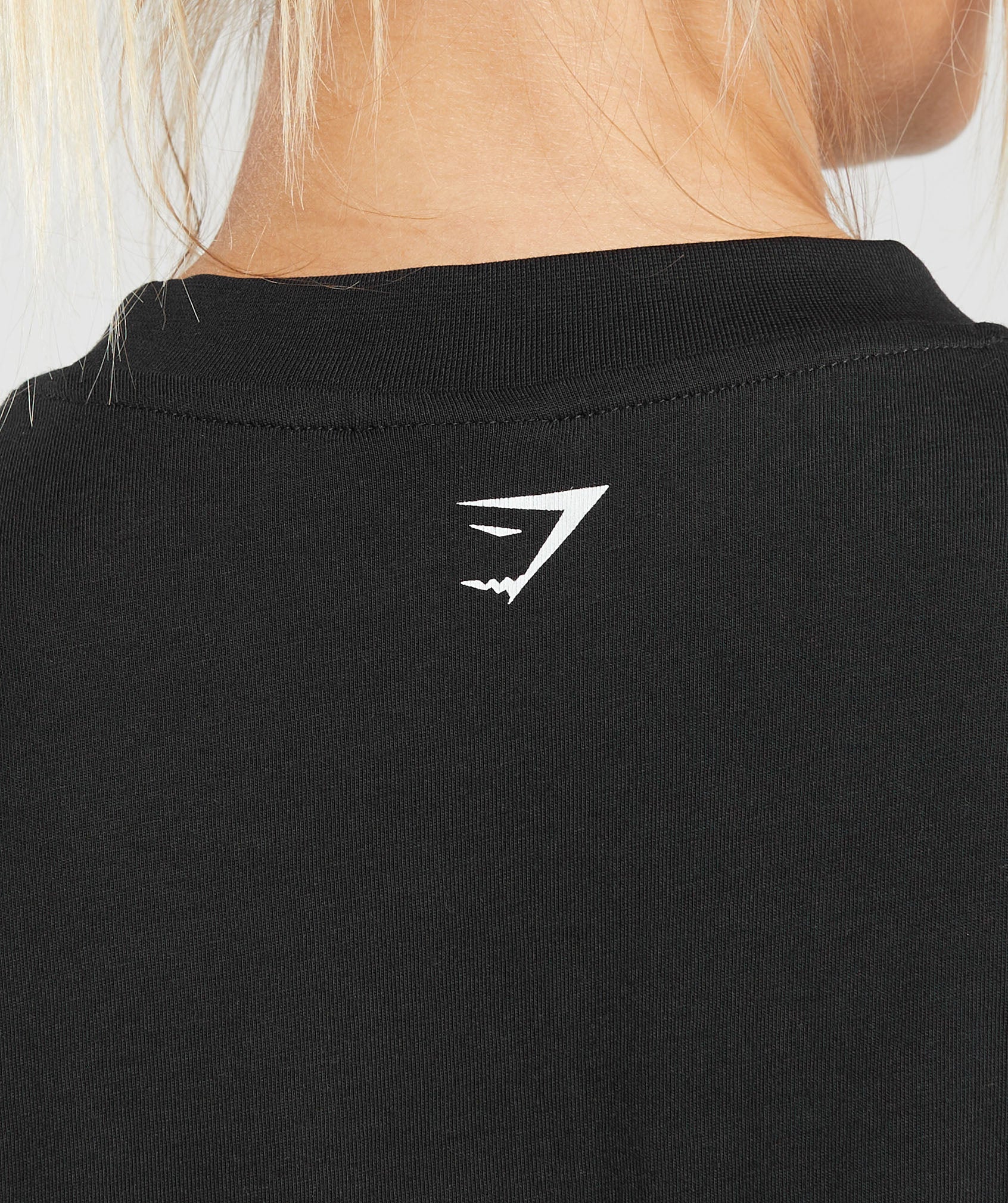 Care Label Graphic Oversized T-Shirt